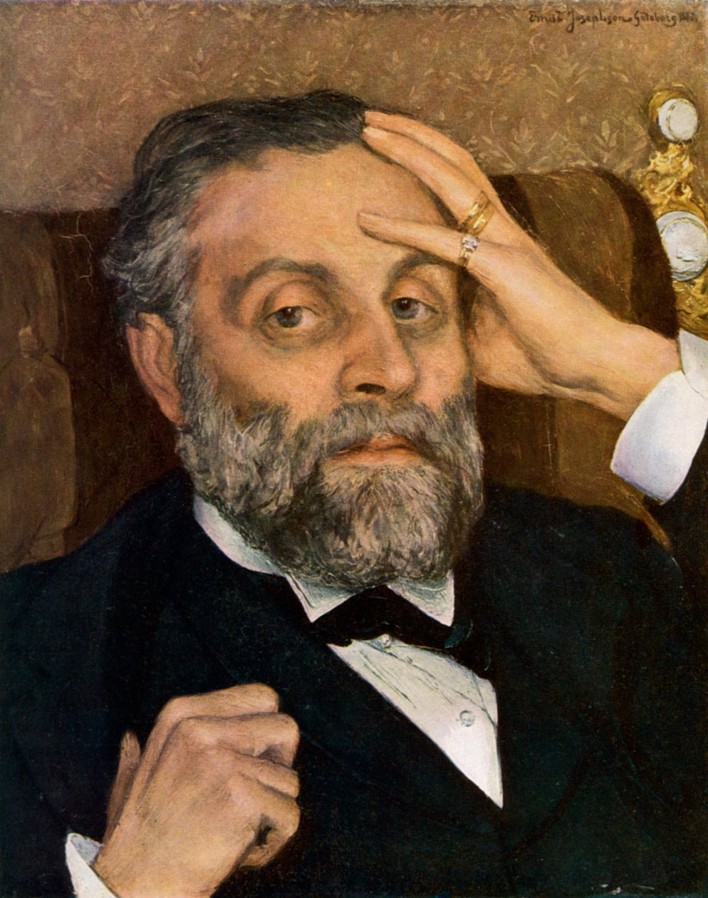 PontusFürstenberg肖像，1883年1945年。 作者 欧内斯特·约瑟夫森