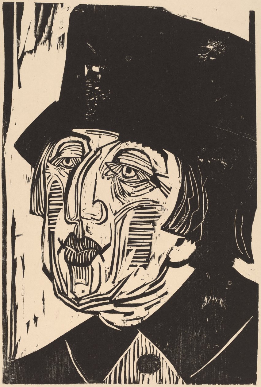 安妮特-科尔布，1926年。 作者 恩斯特·路德维希·基希纳