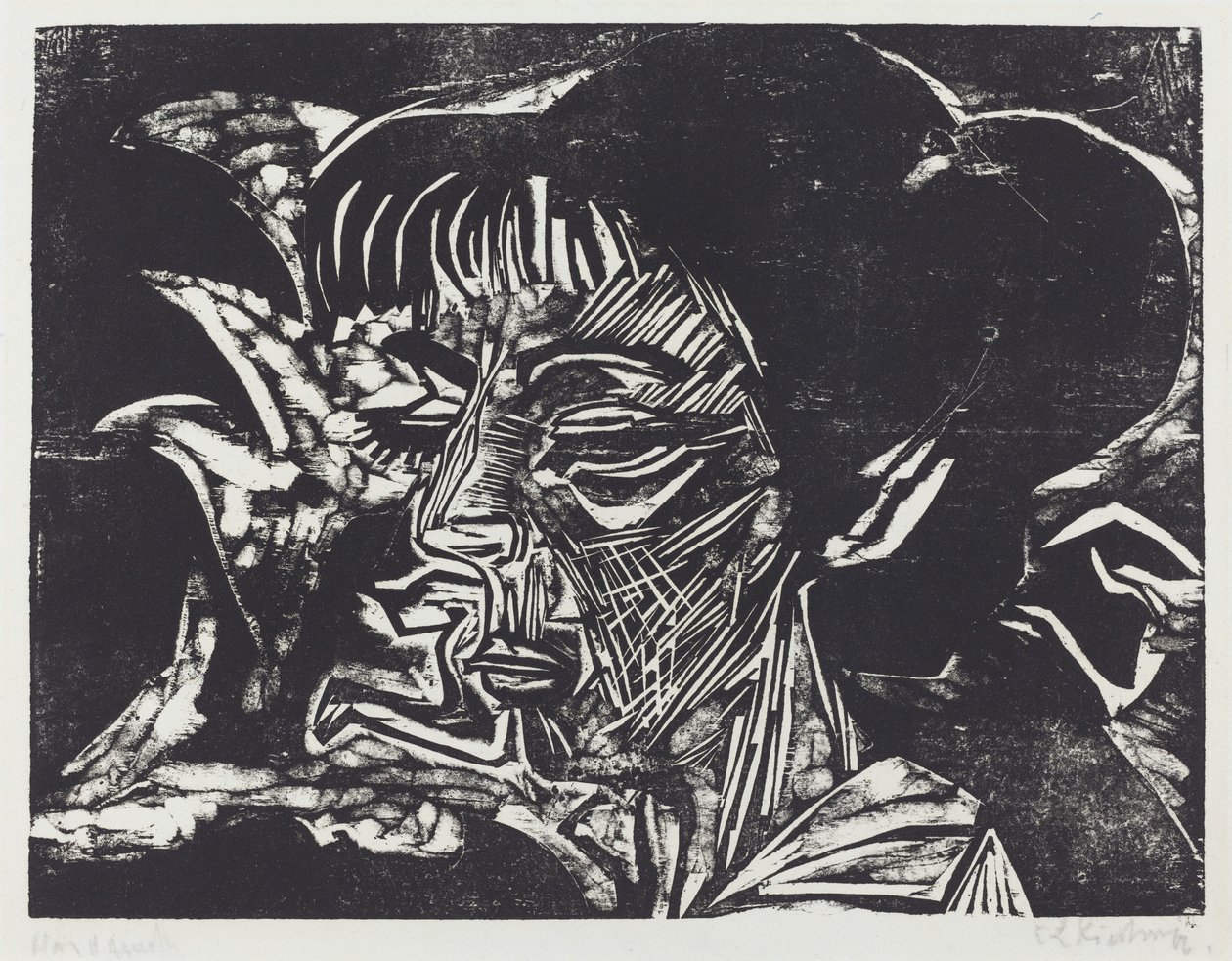范尼-沃克，1916年。 作者 恩斯特·路德维希·基希纳