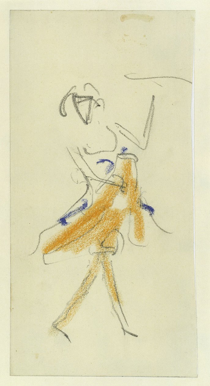 舞者（1909-1910） 作者 恩斯特·路德维希·基希纳