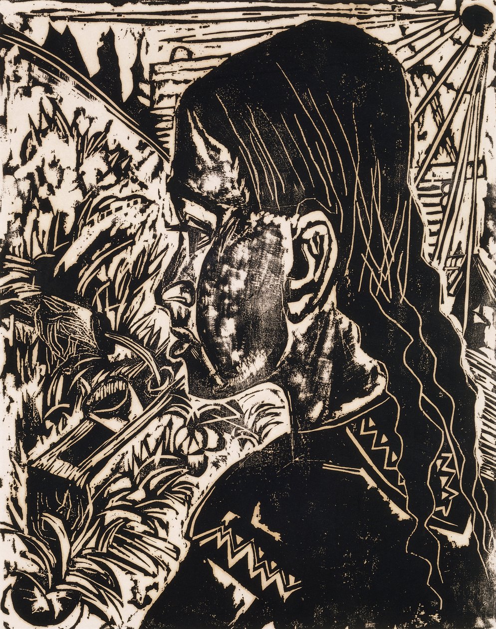 多利（Dorli），1917年 作者 恩斯特·路德维希·基希纳