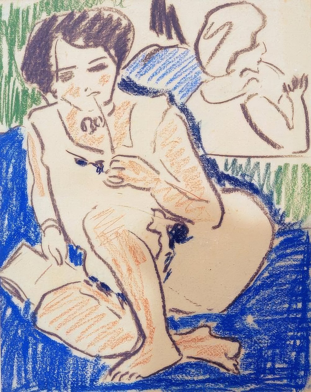用书蹲渡渡鸟 作者 恩斯特·路德维希·基希纳