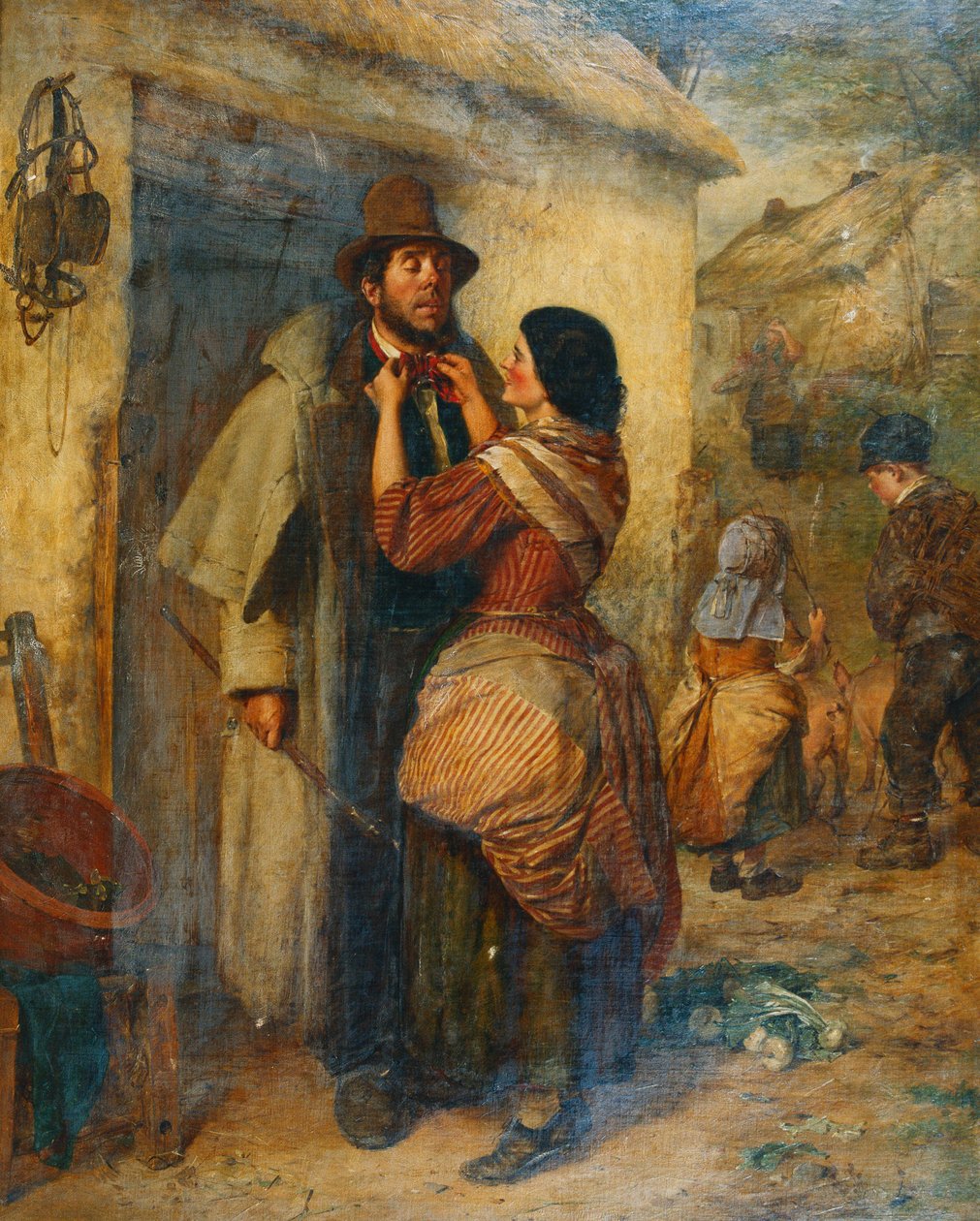 画龙点睛，1867年 作者 厄斯金·尼科尔