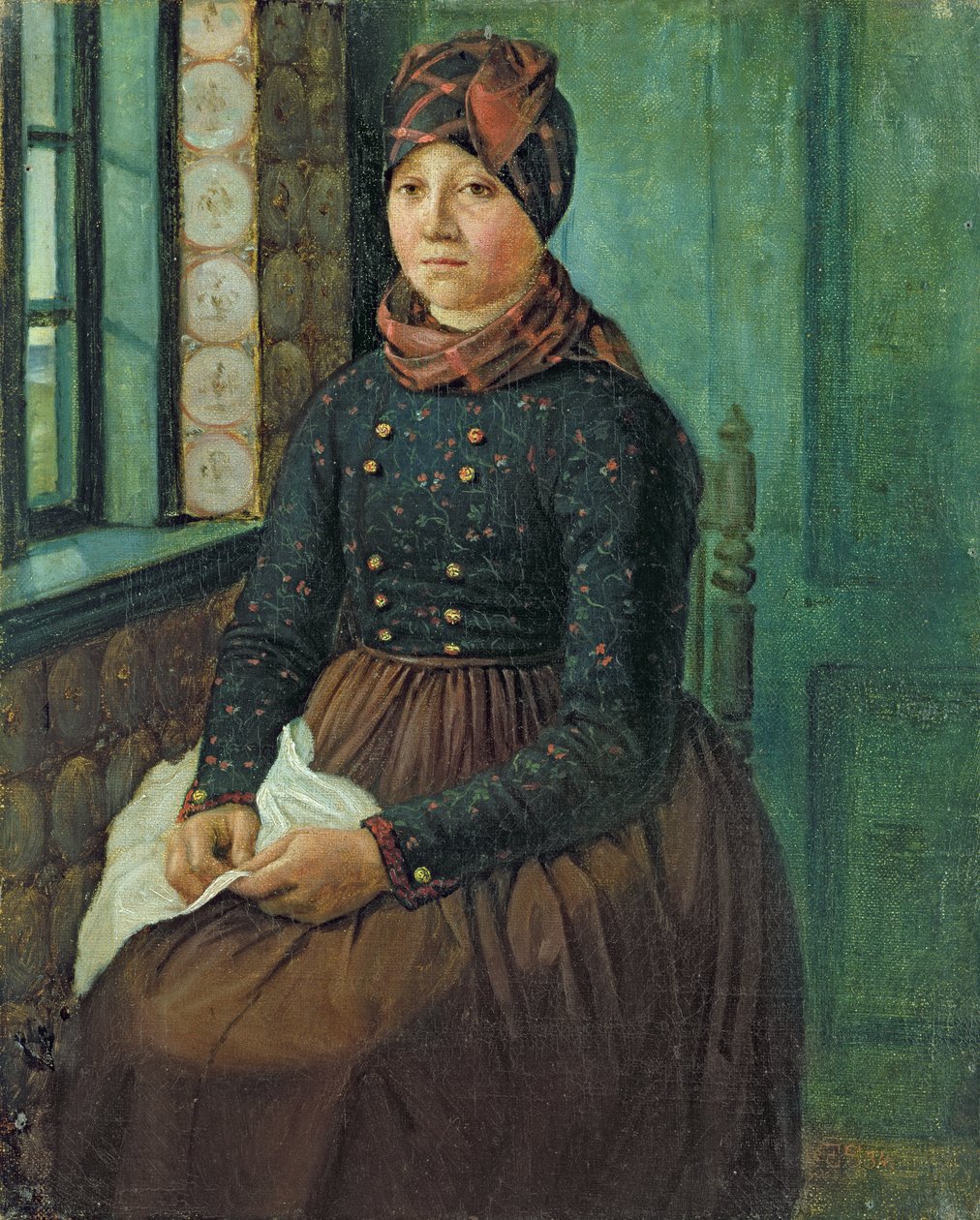 来自法诺的女孩，1834年 作者 欧文·斯派克特
