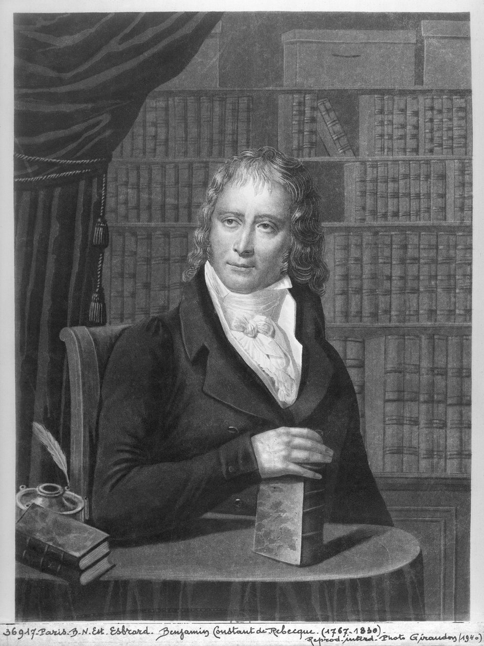 Henri Benjamin Constant de Rebecque（1767-1830）（Aquatint） 作者 埃斯布拉德
