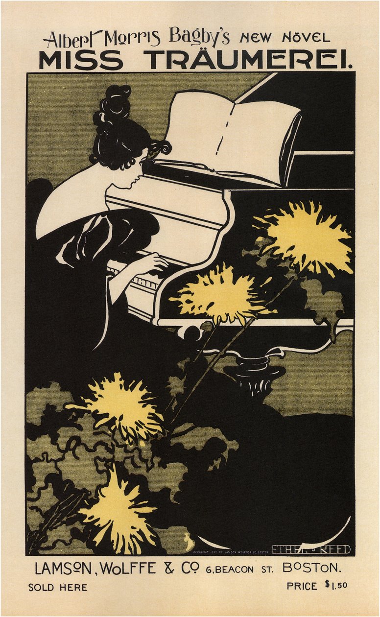 遐想小姐：魏玛田园诗，1895年 作者 埃塞尔·里德