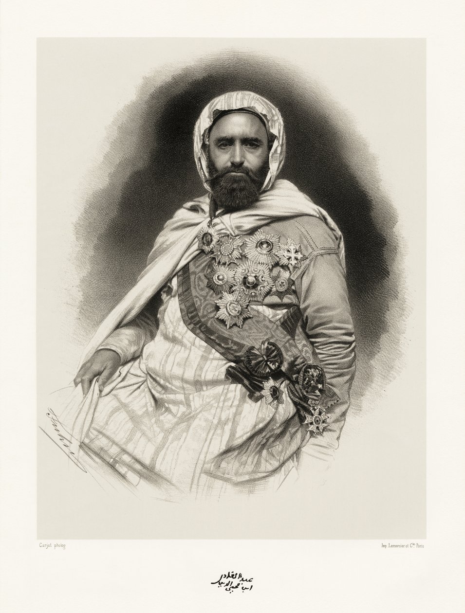Abd-El-Kader，1865-66 作者 艾蒂安·卡加特