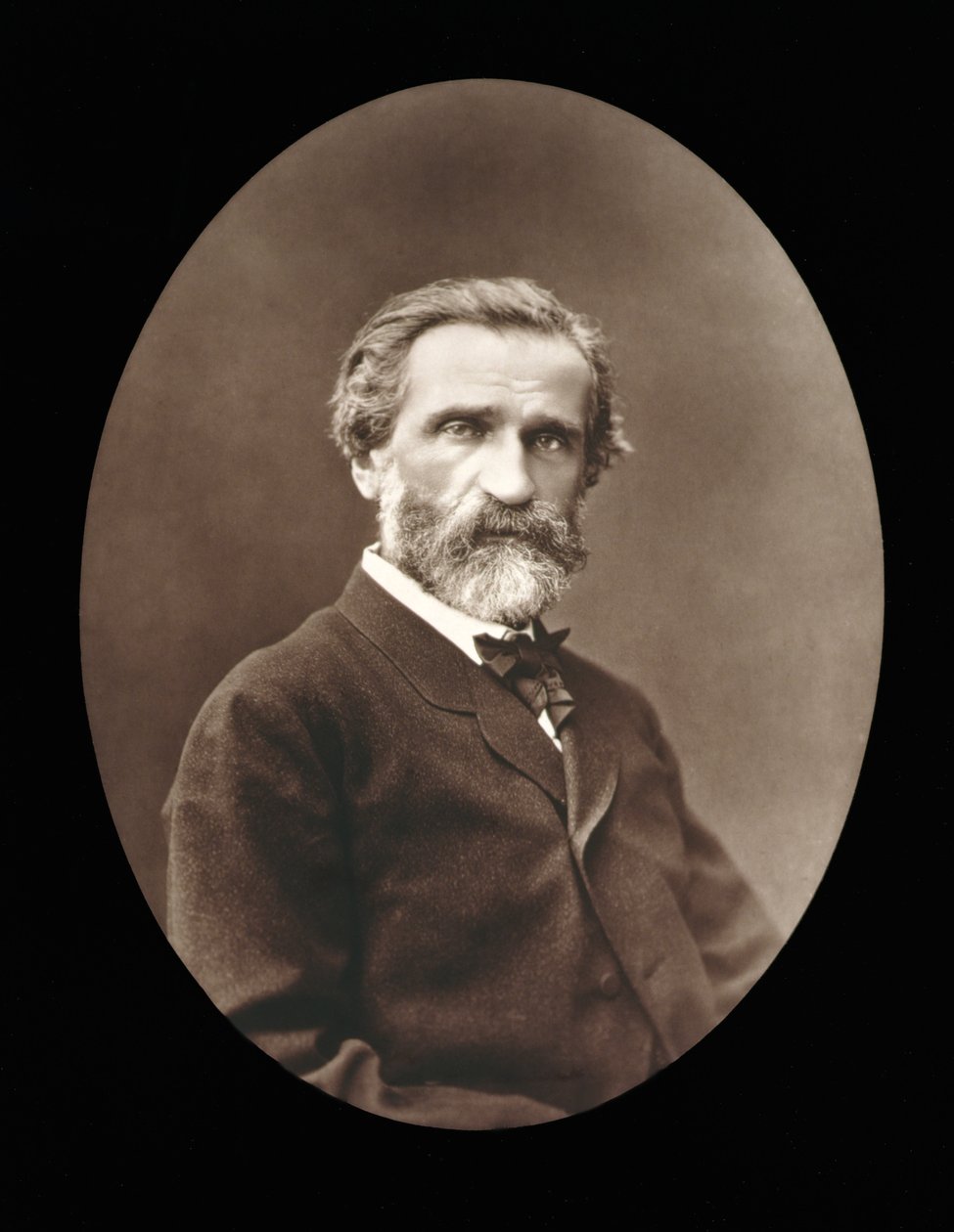 朱塞佩威尔第（1813-1901）来自&39;Galerie Contemporaine&39;，1877年（见176741） 作者 艾蒂安·卡加特