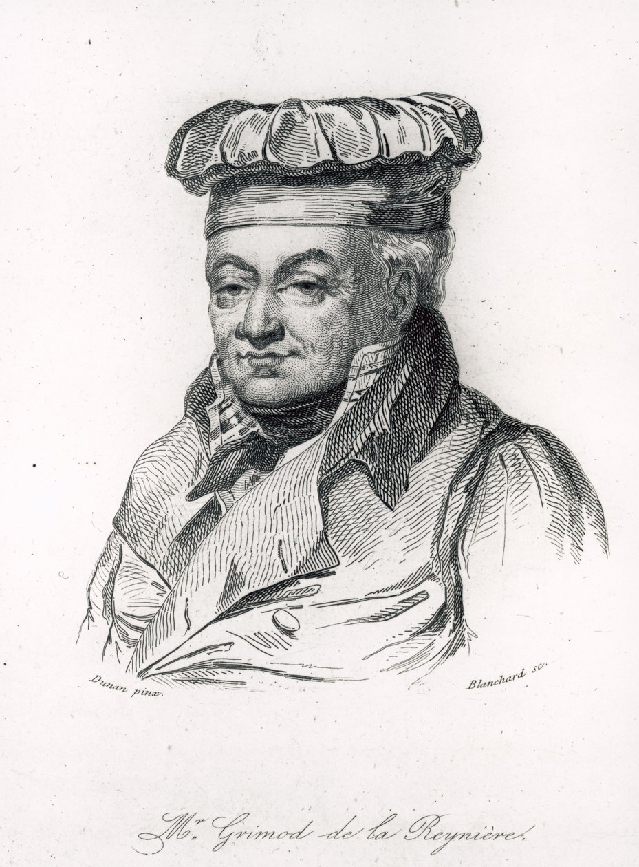 Alexandre Grimod de la Reyniere（1758-1838） 作者 艾蒂安·杜南（Etienne Dunan）