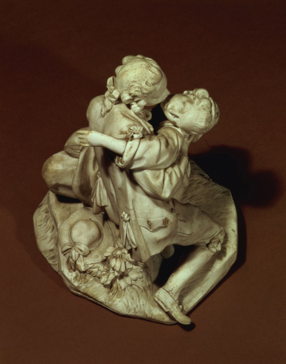 Kiss，Sevres集团，继鲍彻之后，1765年（瓷器） 作者 艾蒂安·莫里斯·法尔科尼特