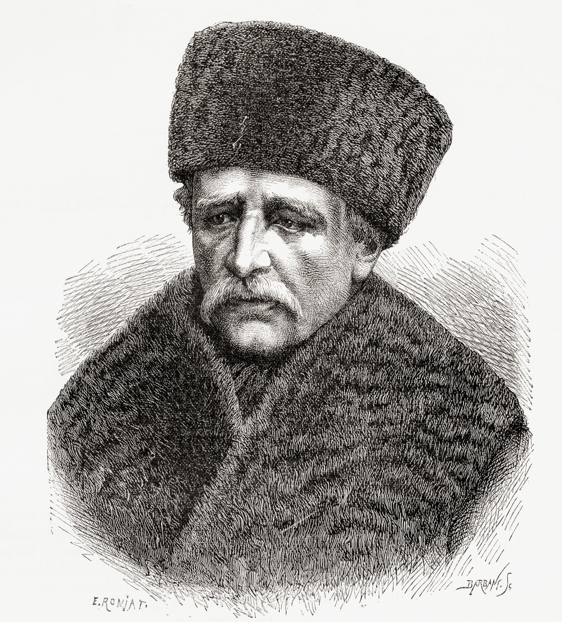 Baron Nils Adolf Erik Nordenskiold，1878年 作者 艾蒂安·安托万·尤金·罗纳特