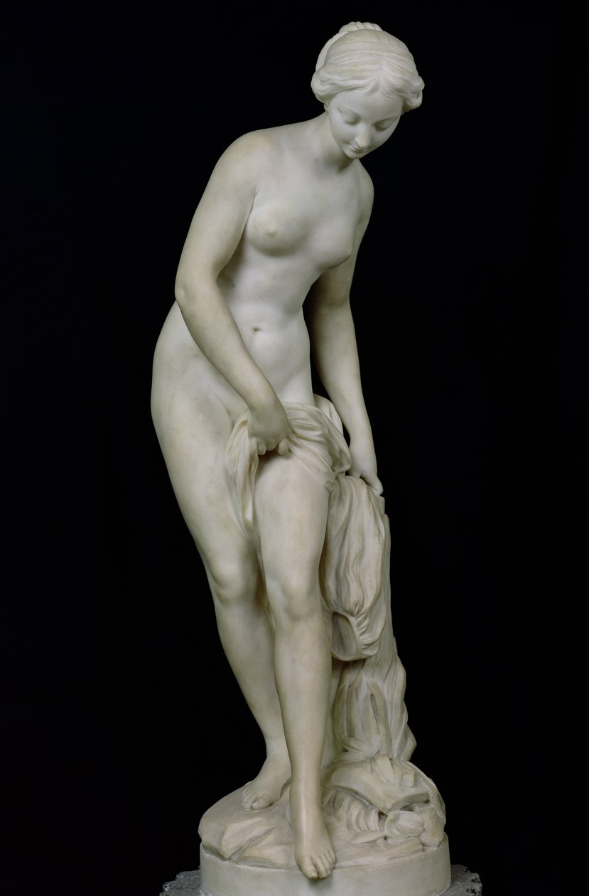 洗澡，1757年（大理石） 作者 艾蒂安·莫里斯·法尔科尼特