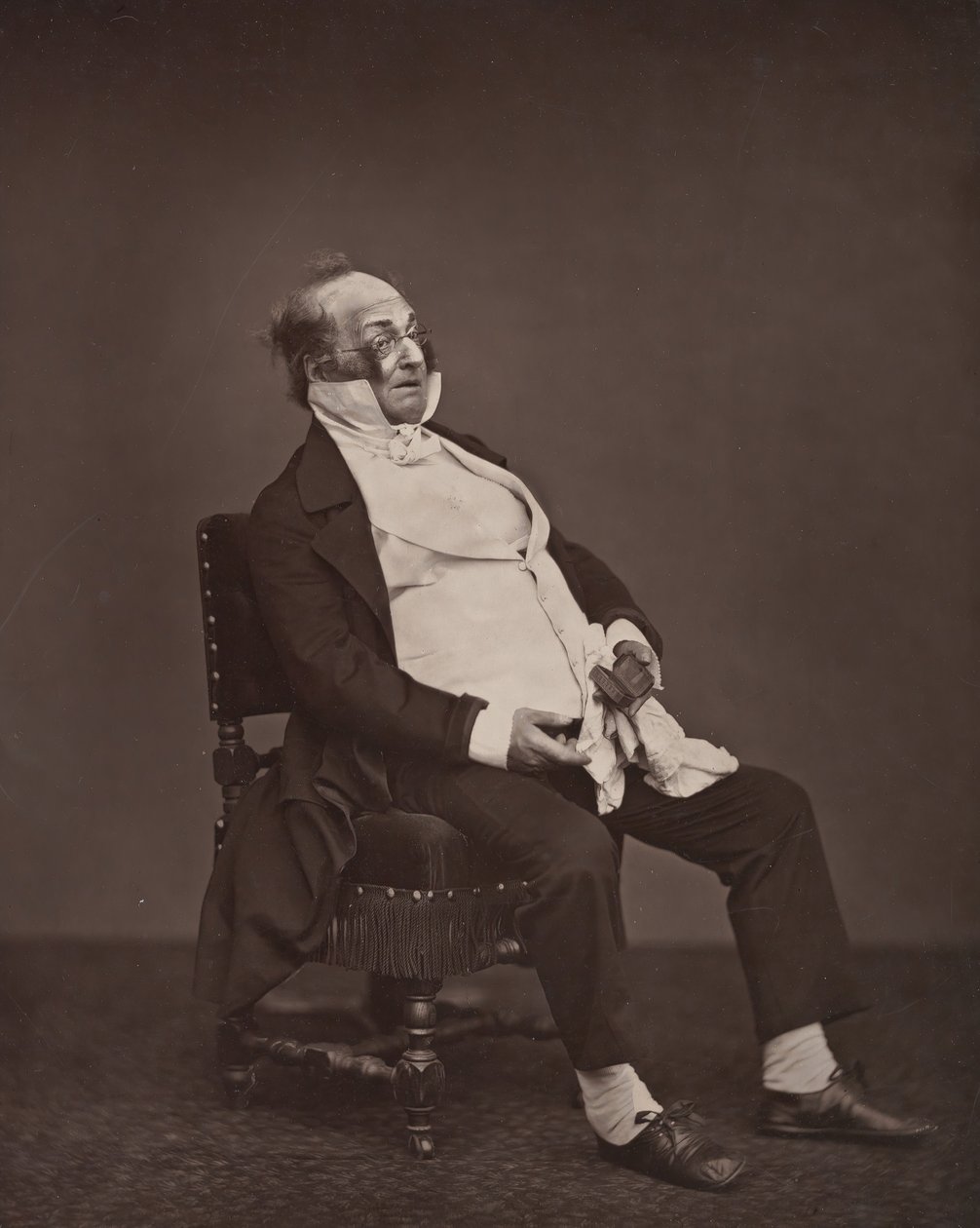 亨利-莫尼耶，来自当代、文学、艺术画廊，1876-81。 作者 艾蒂安·卡加特
