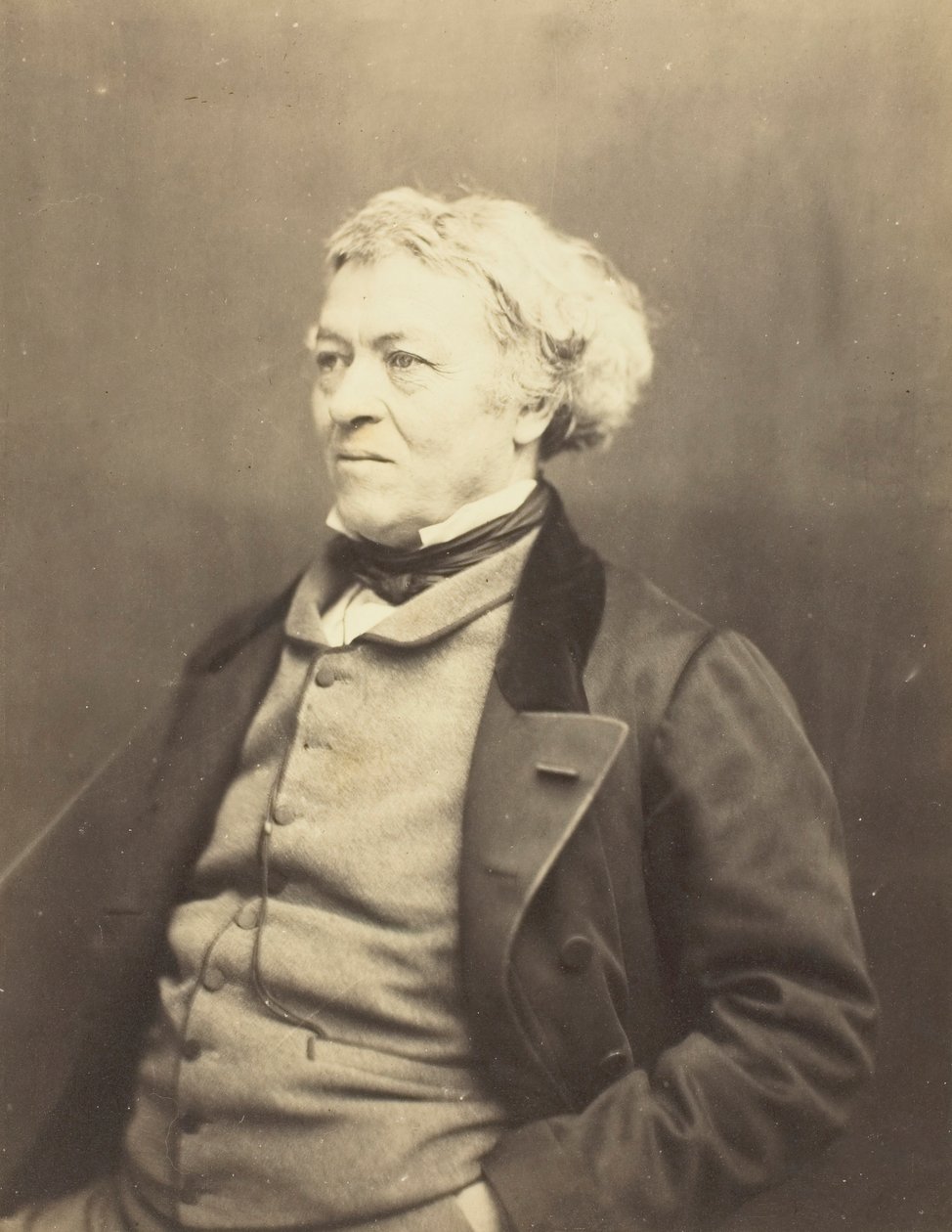 Jean Baptiste Camille Corot, 约1863年。 作者 艾蒂安·卡加特