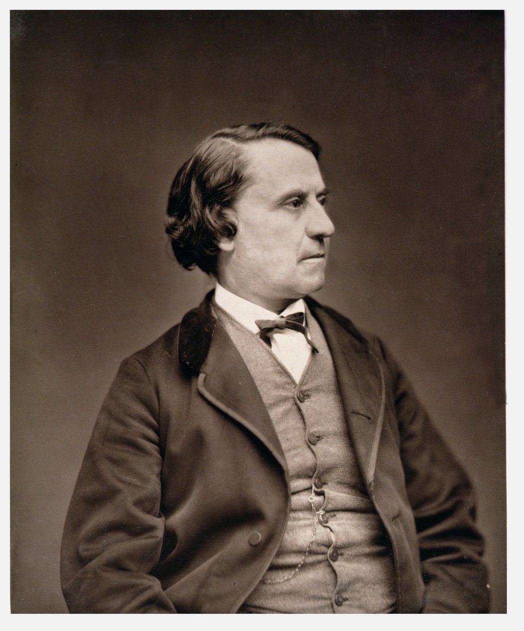 Louis Blanc（1813-82），来自&39;当代画廊&39;，c.1874-78 作者 艾蒂安·卡加特