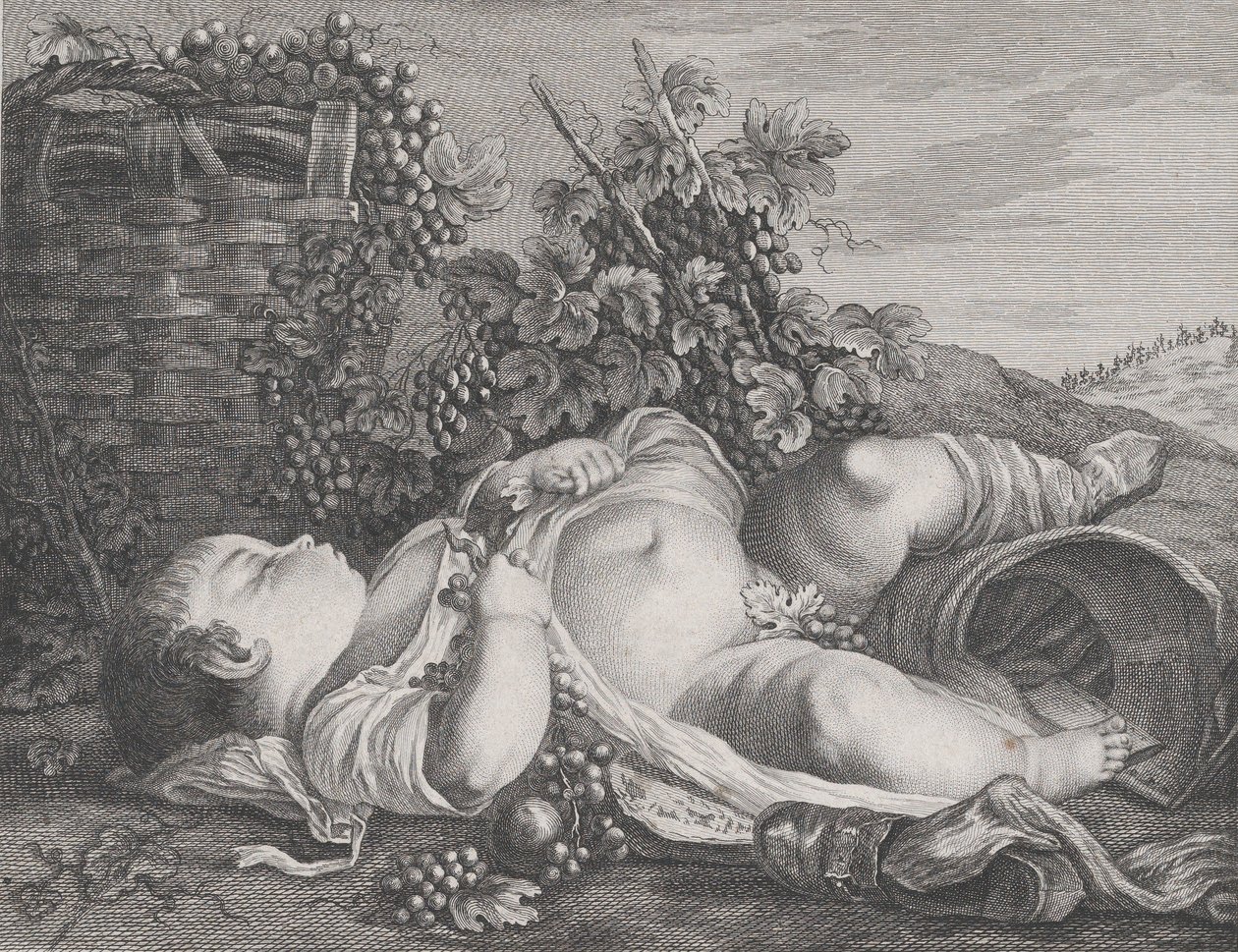 秋天，1766-1812。 作者 艾蒂安·克劳德·沃萨德