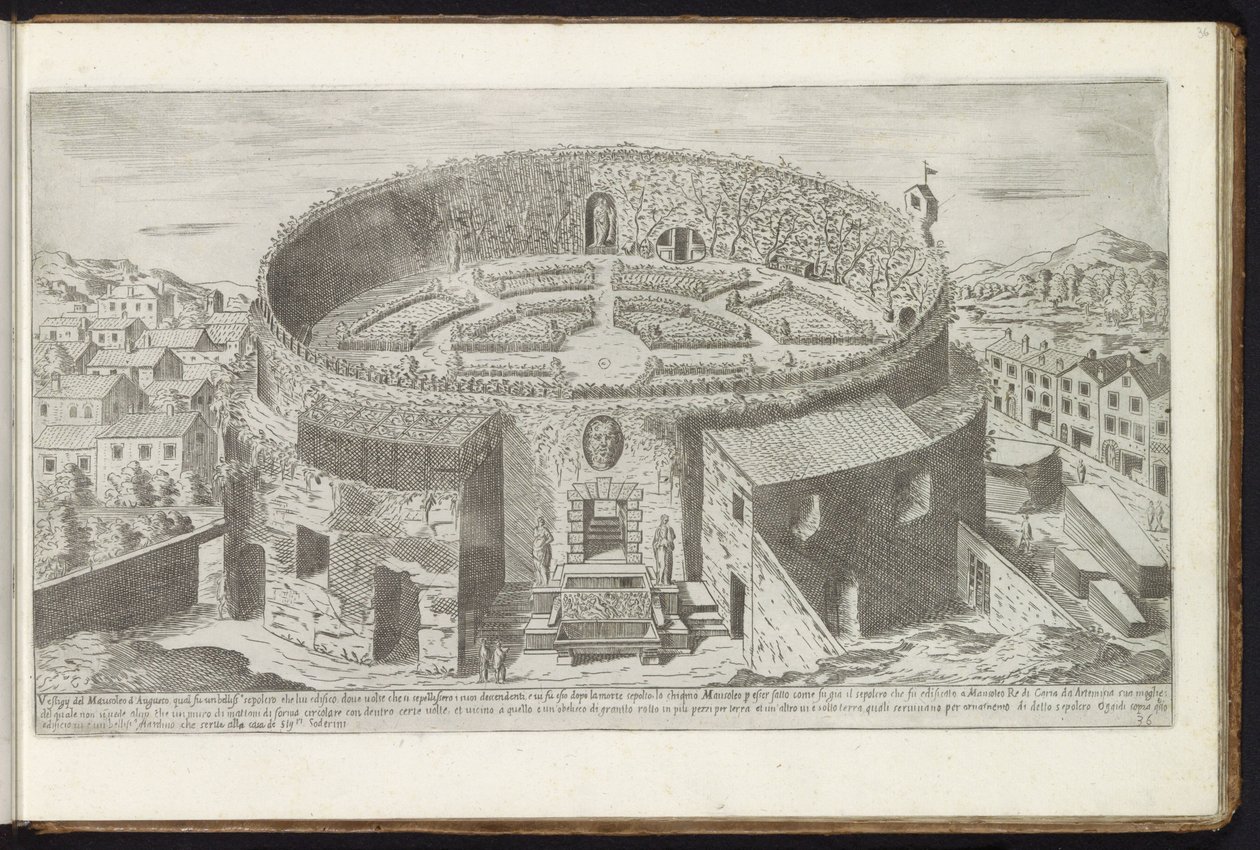 罗马带景观花园的奥古斯都陵墓
古代建筑（系列名称）
I vestigi dell