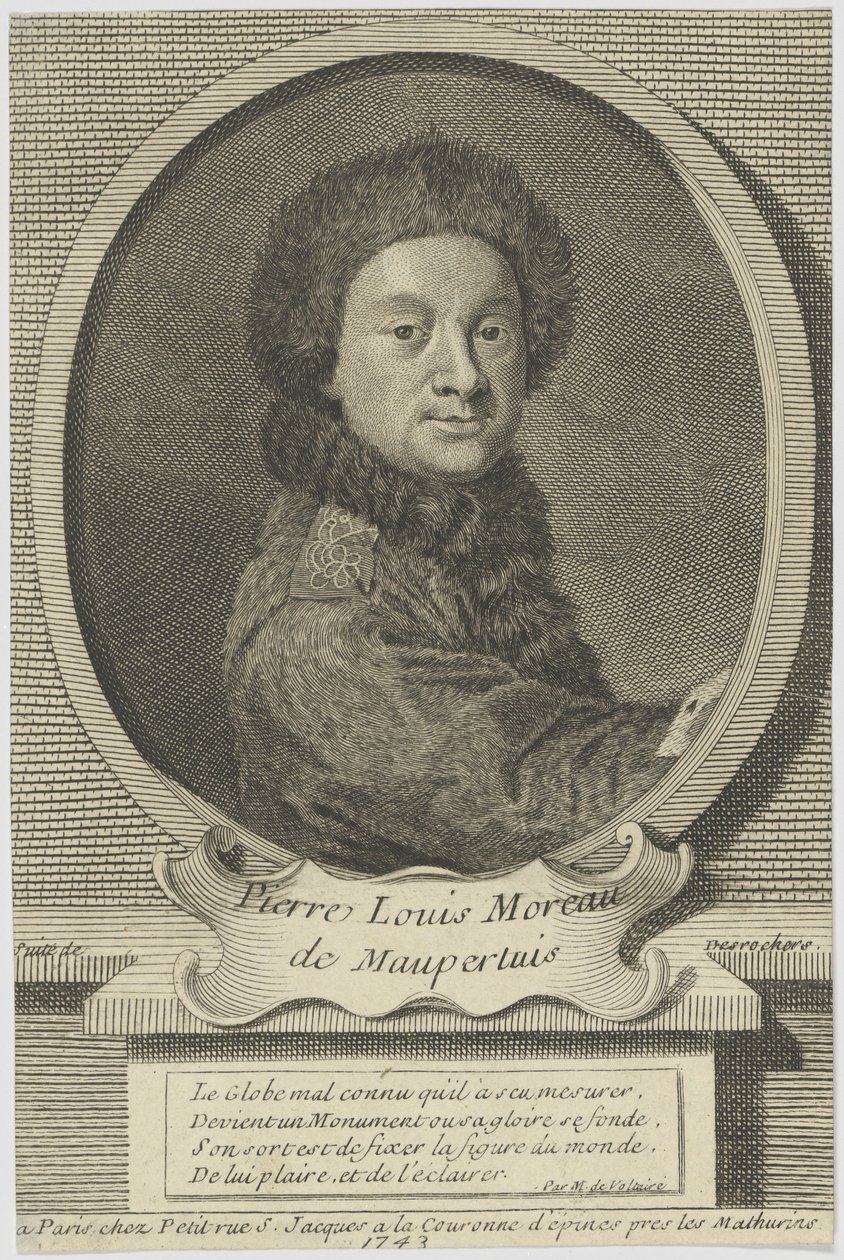 皮埃尔·路易斯·莫罗（Pierre Louis Moreau），1698年至1759年，1743年。 作者 艾蒂安（Etienne Jehandier）Desrochers