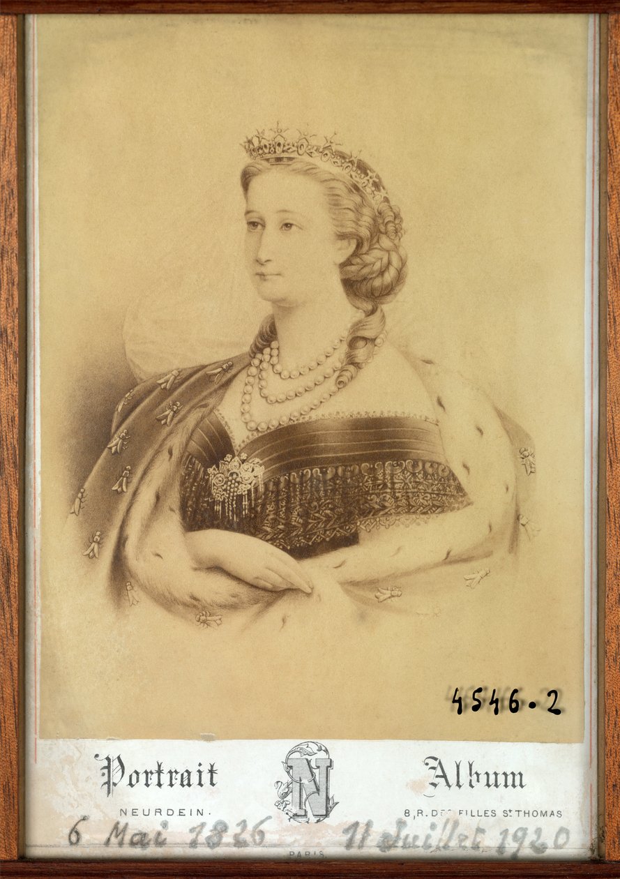 恩格尼皇后肖像 作者 艾蒂安和诺尔登 (Etienne & Neurdein) 路易斯·安东尼 (Louis Antonin) (1846-p. 1915)