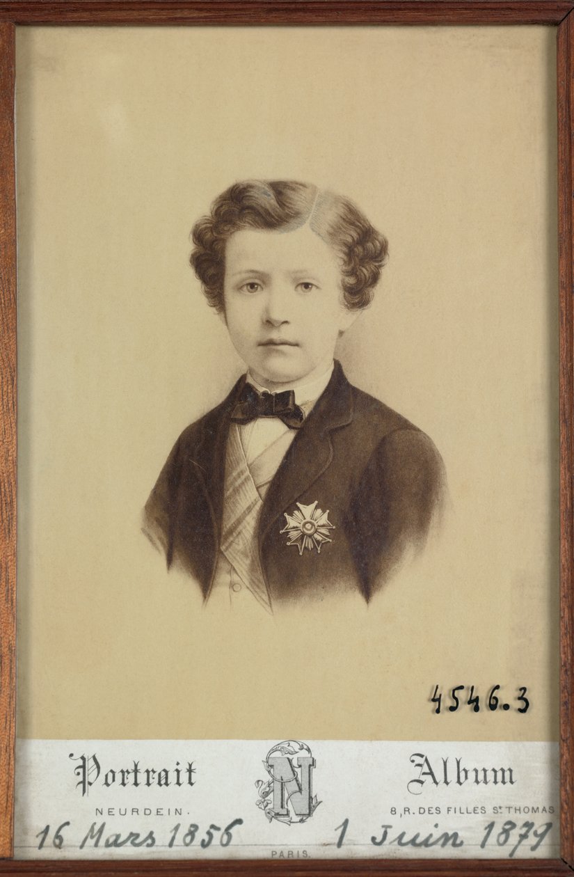 皇太子肖像 作者 艾蒂安和诺尔登 (Etienne & Neurdein) 路易斯·安东尼 (Louis Antonin) (1846-p. 1915)