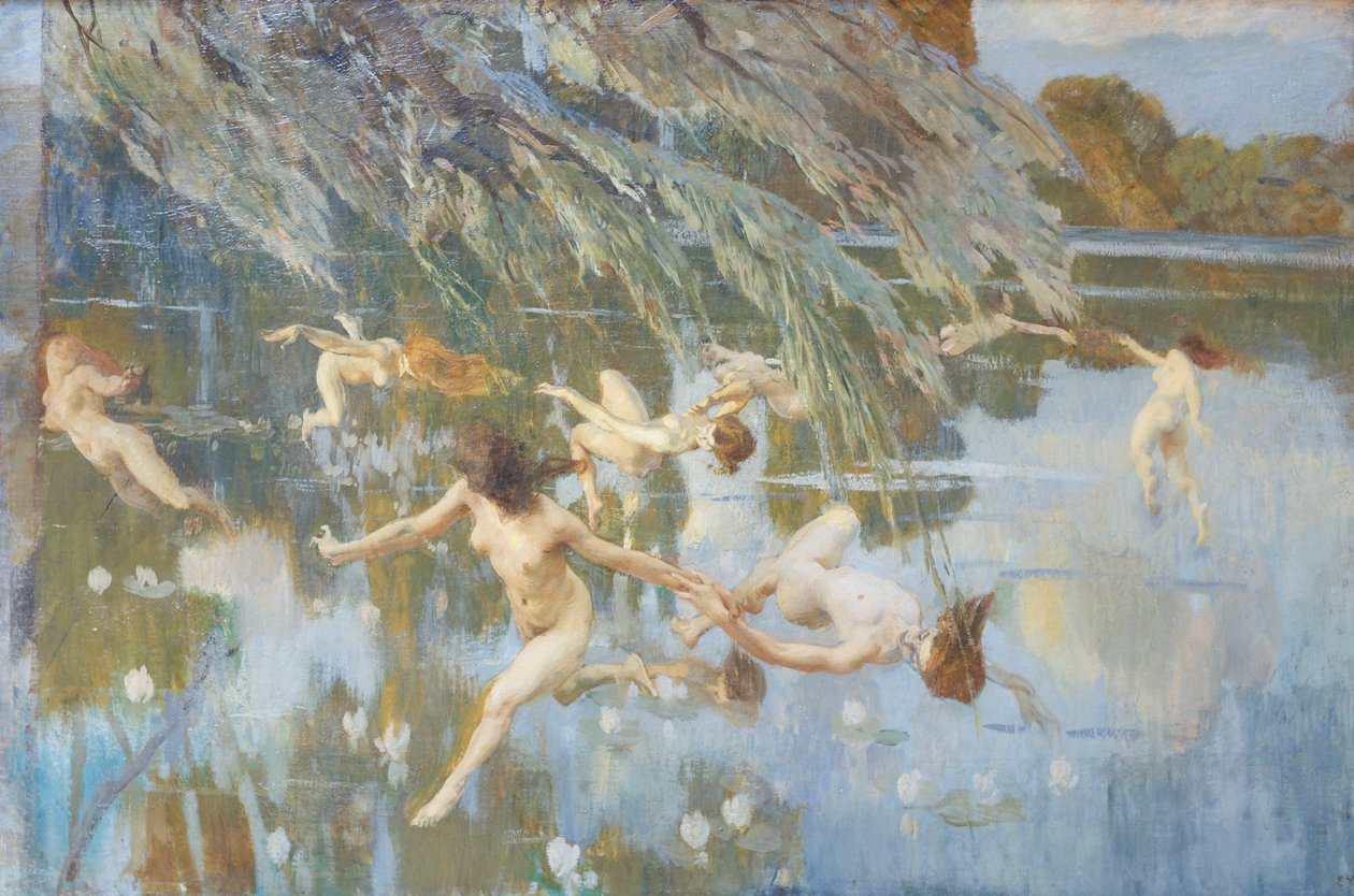 若虫 作者 埃托尔·铁托（Ettore Tito）