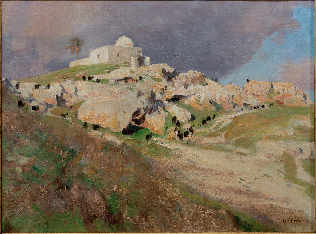 死海地区 作者 Eugen Felix Prosper Bracht