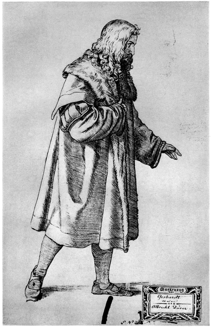 阿尔布雷希特·杜勒（Albrecht Durer），1840年，1936年 作者 尤金·拿破仑·诺伊特