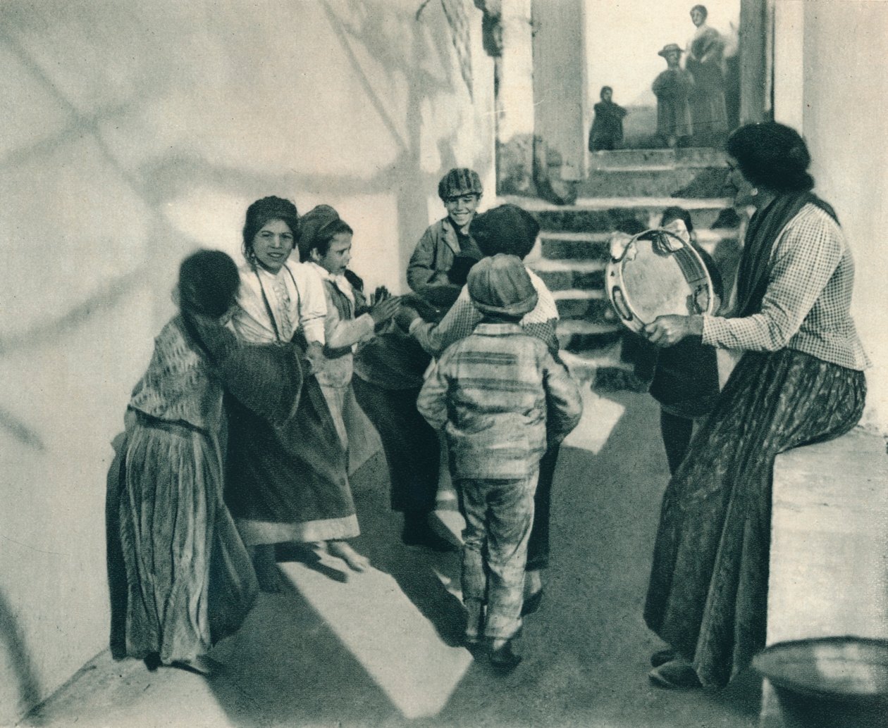 塔伦特拉，意大利卡普里岛，1927年 作者 尤金·波普尔