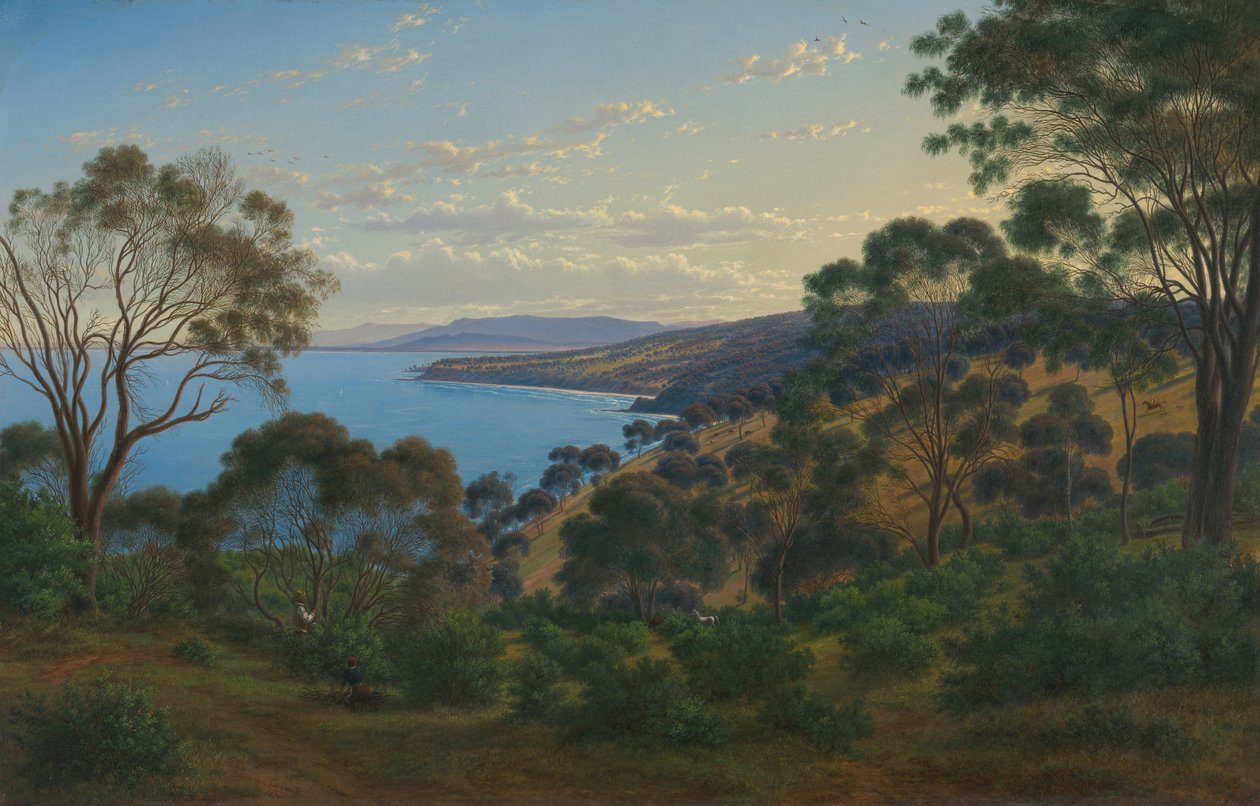 来自Beleura的Dandenong Ranges 作者 瓜拉德的尤金