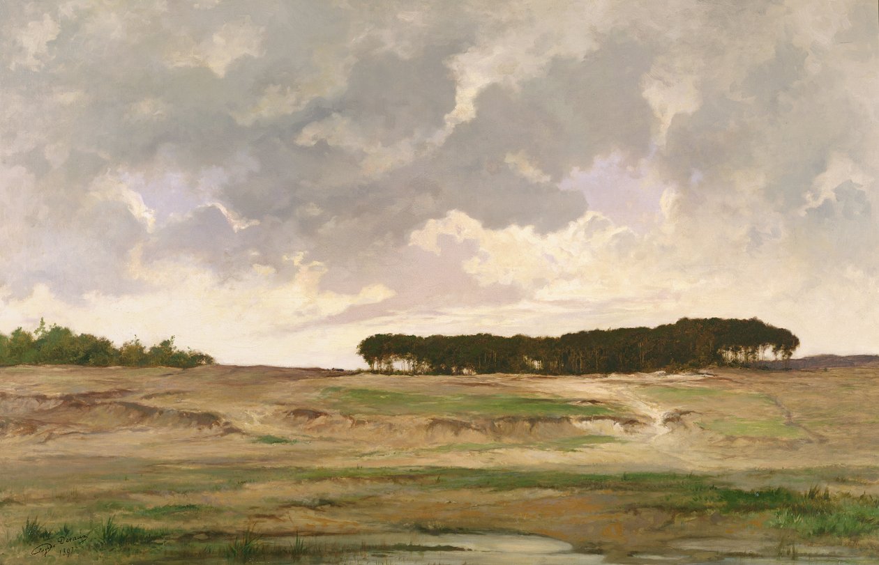 景观，1897年 作者 尤金·德沃