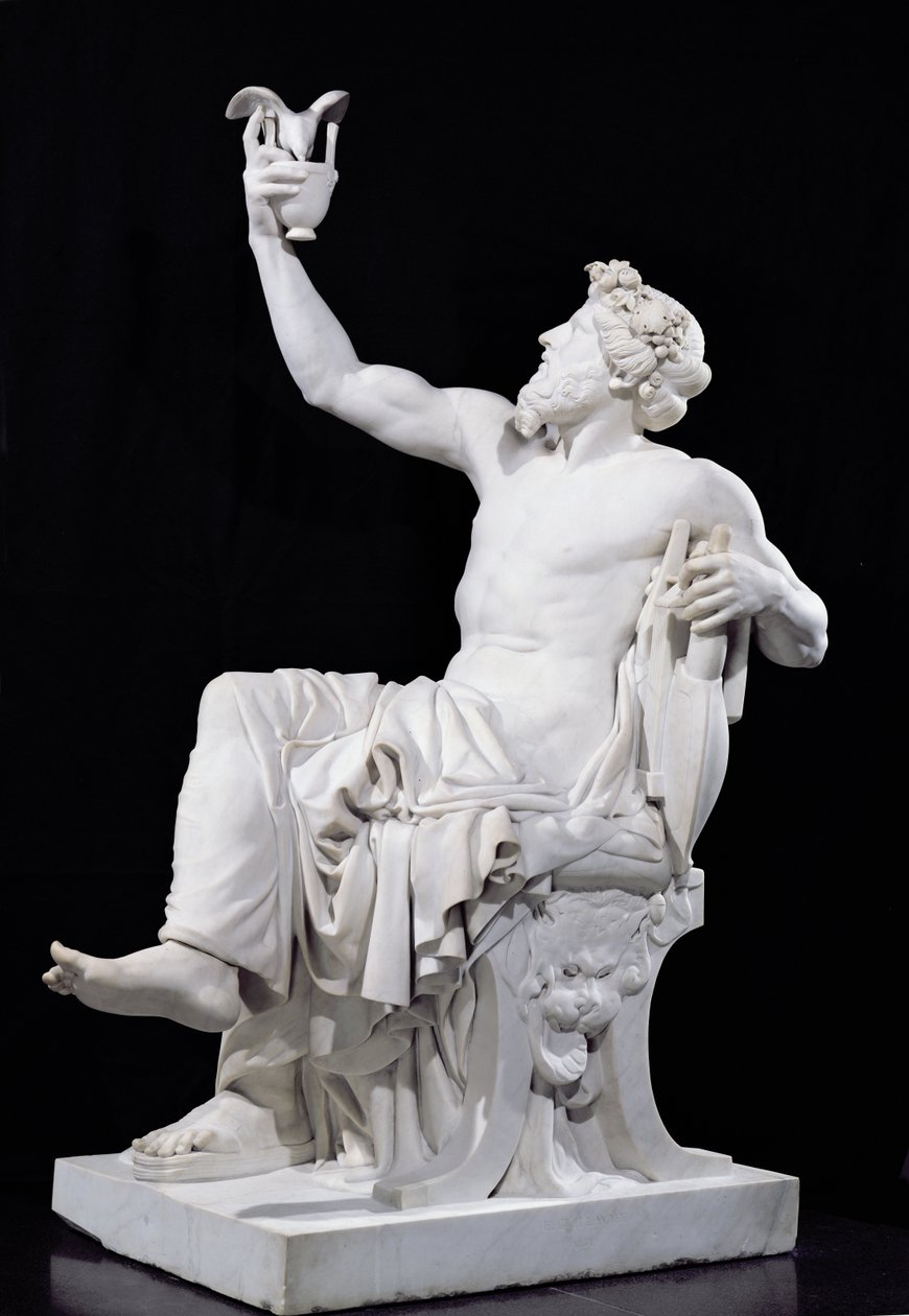 Anacreon，1851（大理石） 作者 尤金·纪尧姆（Eugene Guillaume）