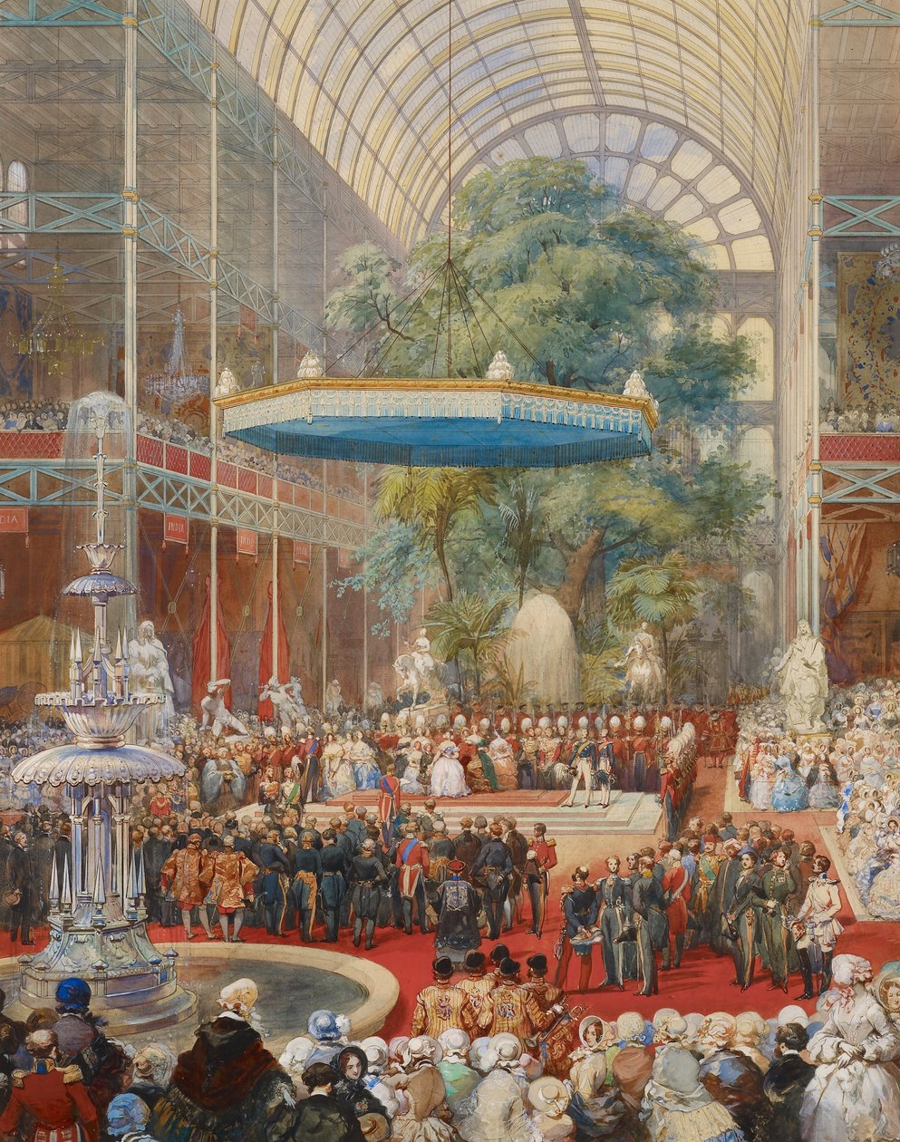 1851年5月1日开幕的大展 作者 尤金·路易斯·拉米