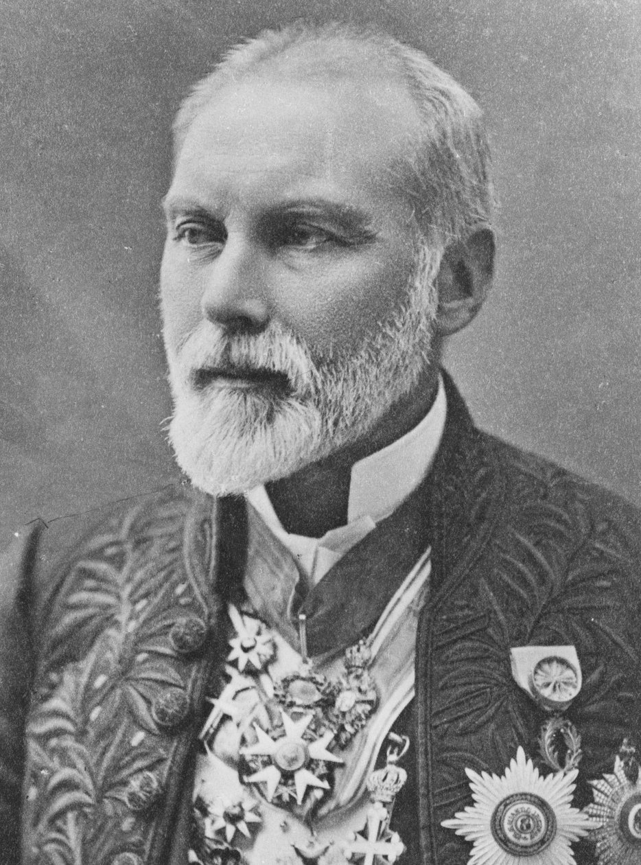 Eugene-Jean-Baptiste-Claude Guillaume的肖像 作者 尤金·皮鲁（Eugene Pirou）