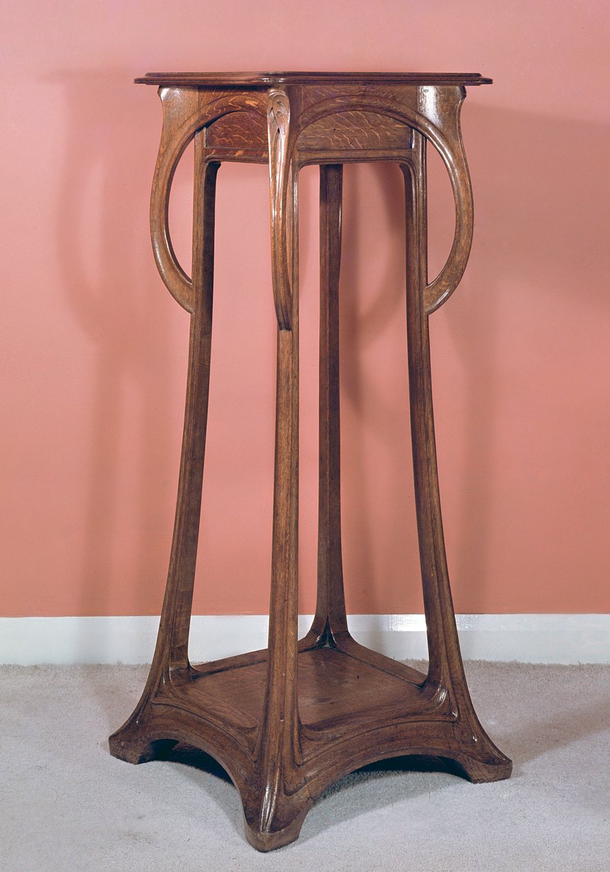 Bolster，c.1900（木头） 作者 尤金·瓦林（Eugene Vallin）