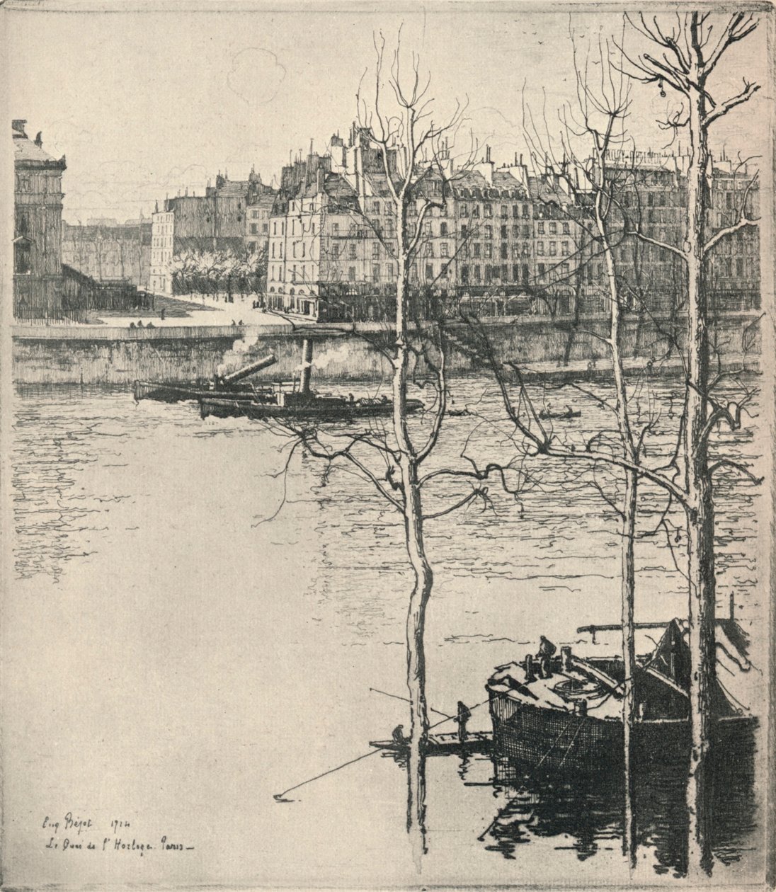 钟楼，1915年 作者 尤金·贝约特