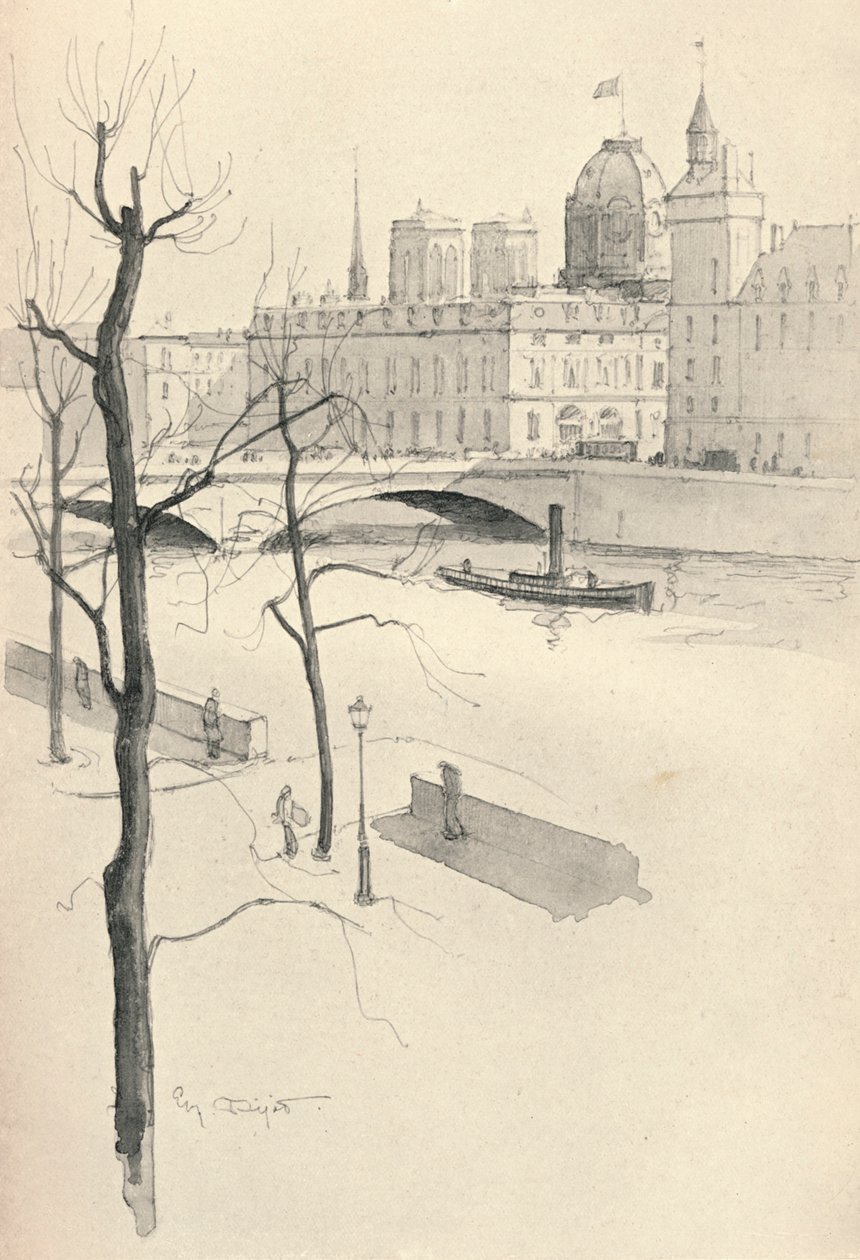 蓬塔变更（Pont au Change），1915年 作者 尤金·贝约特