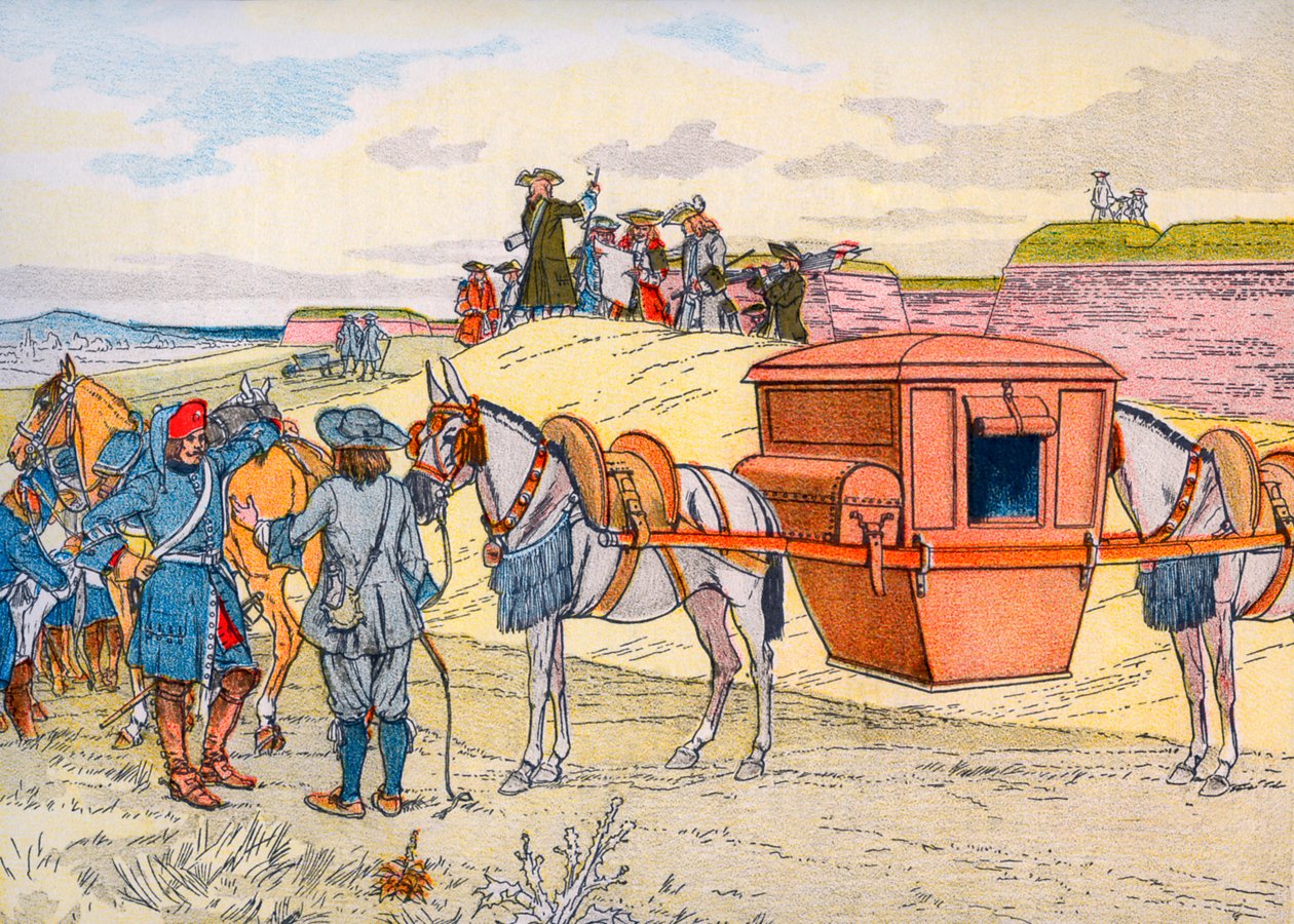 塞巴斯蒂安-勒普雷斯特-德-沃邦的旅行垃圾 作者 尤金·库本（Eugene Courboin）