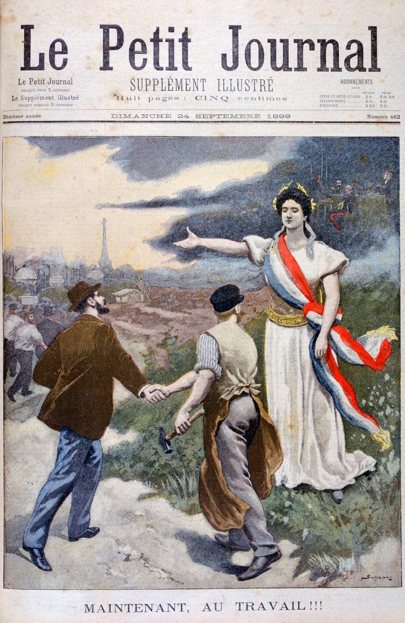 现在，工作吧！，1899年。 作者 尤金·丹布拉斯