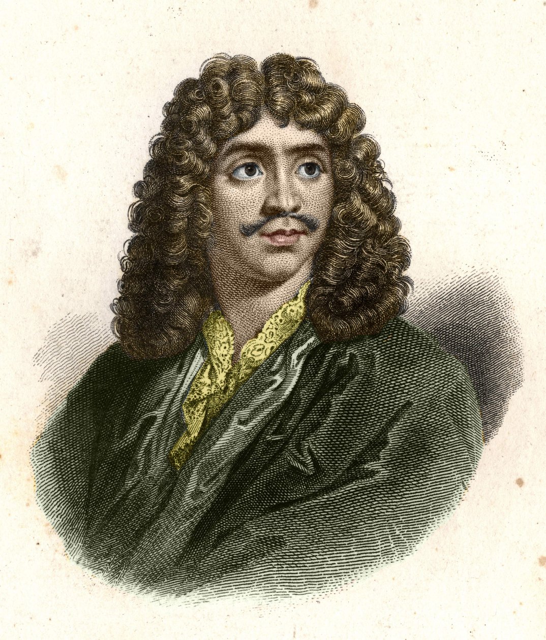 Jean Baptiste Poquelin dit Molière（1622 - 1673），由Giraut雕刻。 作者 尤金·吉罗（Eugene Giraud）