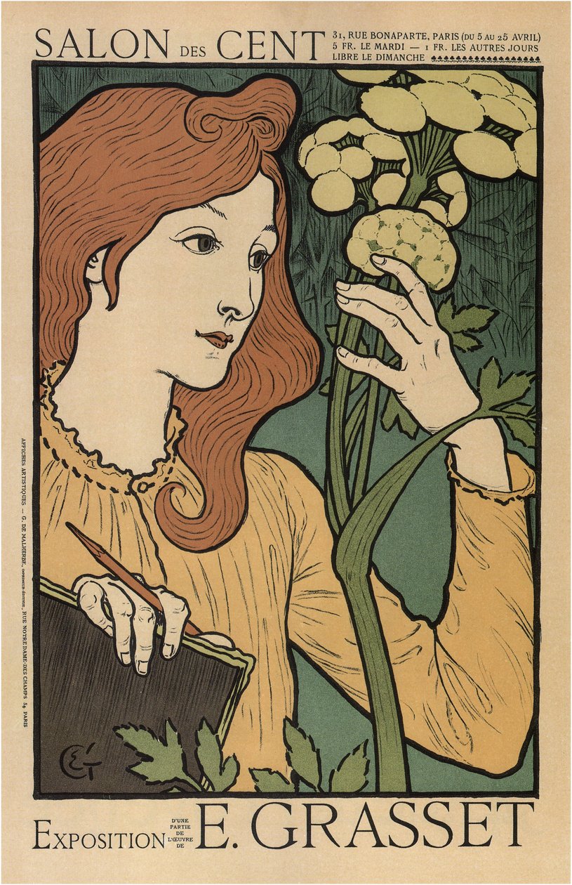 美发沙龙，1894年 作者 尤金·格拉塞