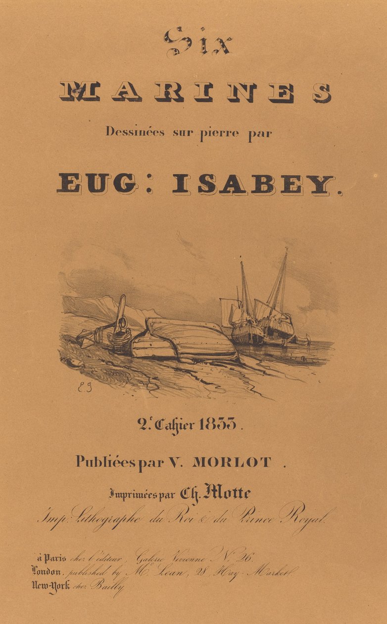 六名海军陆战队员 作者 尤金·伊萨贝（Eugene Isabey）
