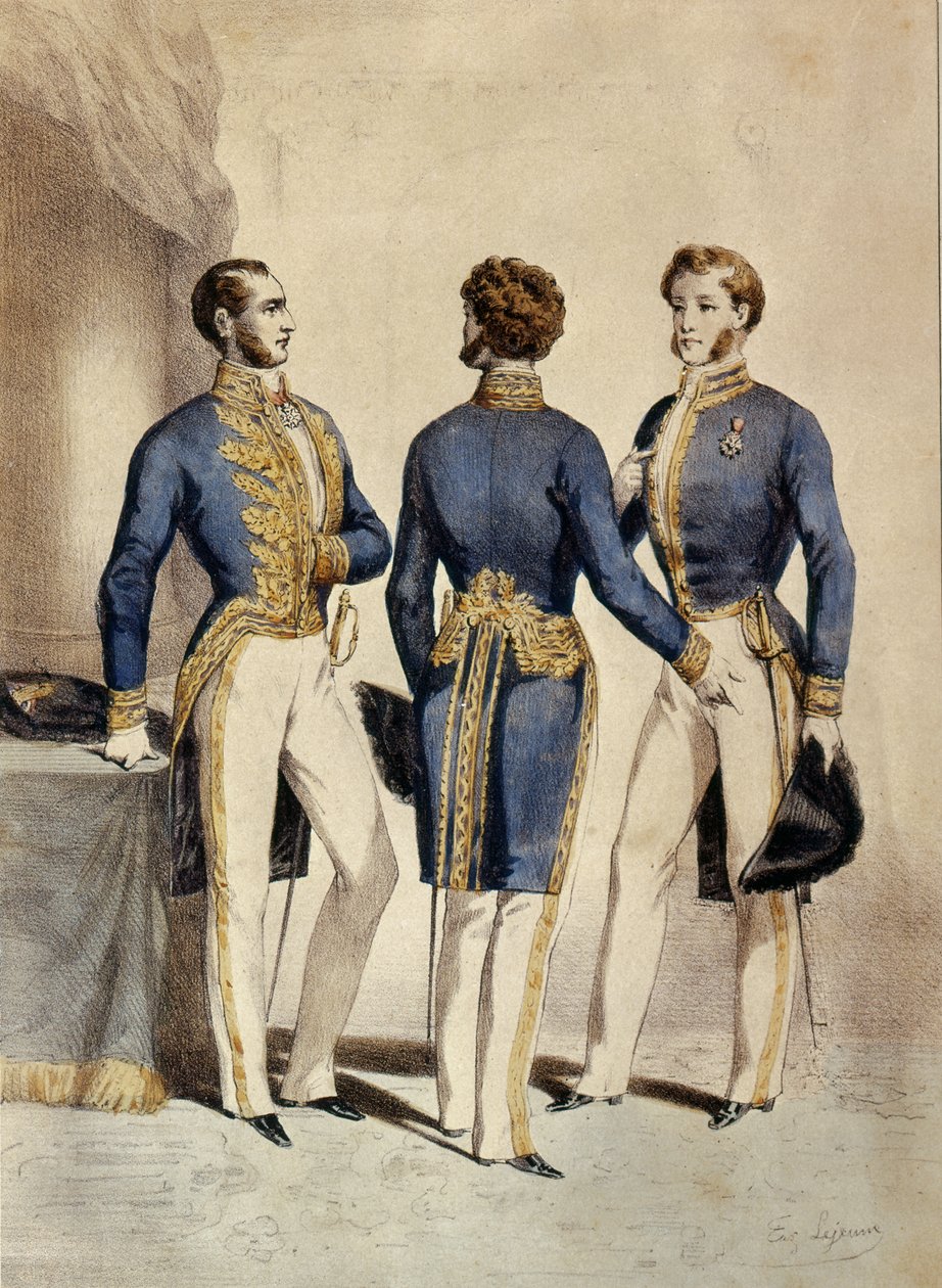 国务委员会，副总统制服，顾问和请求大师，1853年 作者 尤金·约瑟夫·勒吉恩