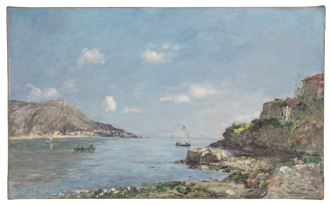 Beaulieu，《 La Baie des Fourmis》，《晨效应》，1892年 作者 尤金·路易斯·布丁