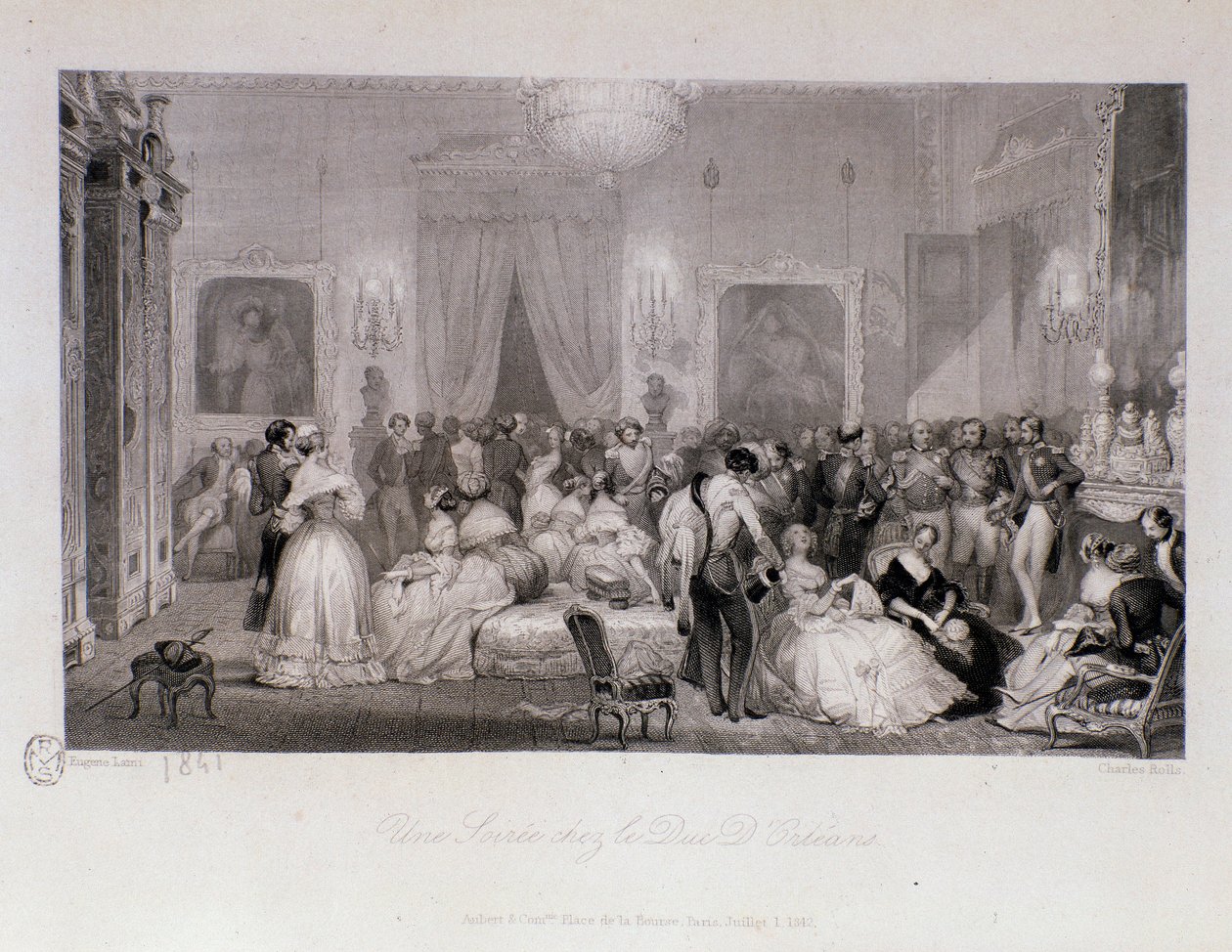 与奥尔良公爵（Ferdinand-Philippe 或 Ferdinand Philippe d