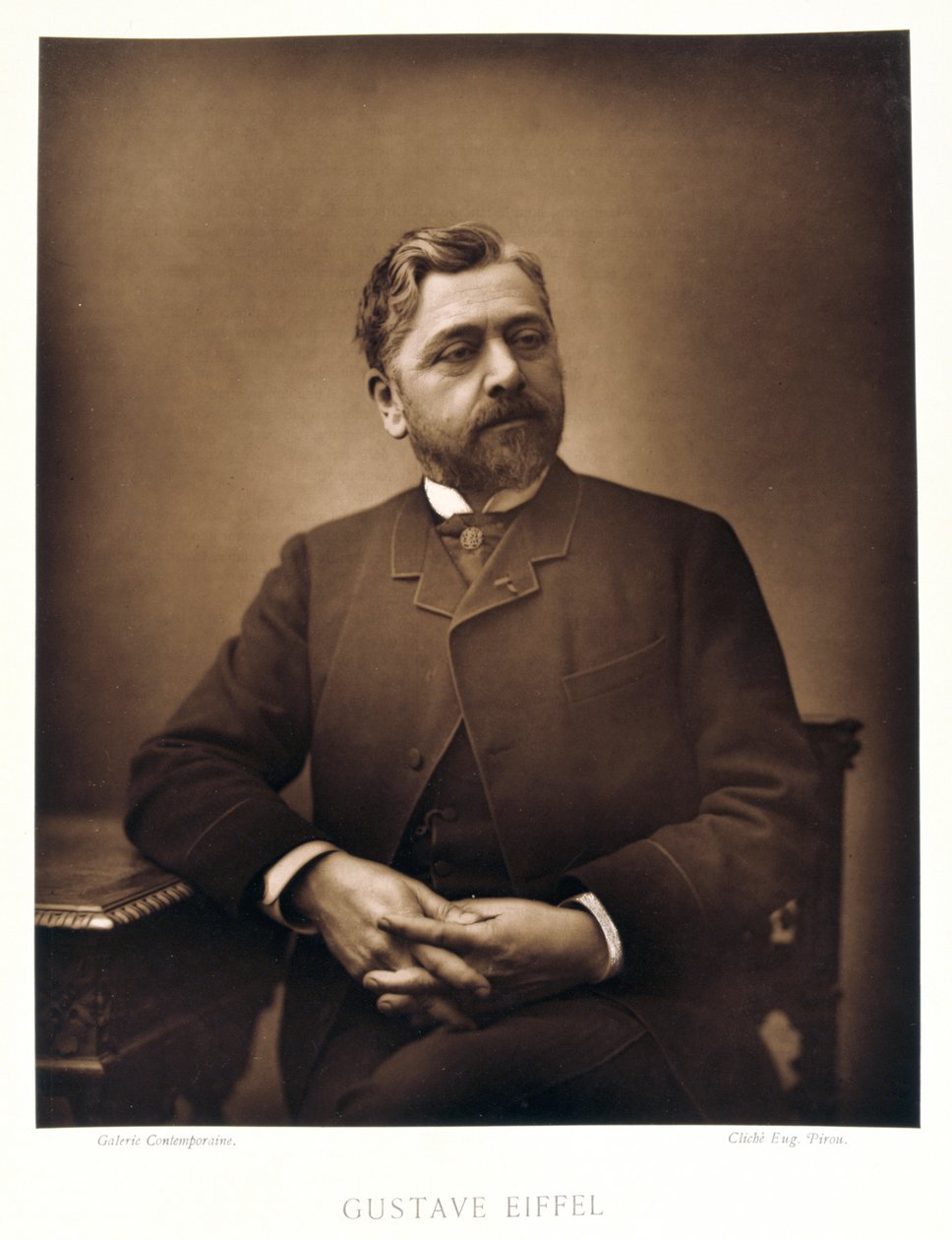 古斯塔夫·埃菲尔（Gustave Eiffel），法国工程师，1880年 作者 尤金·皮鲁（Eugene Pirou）