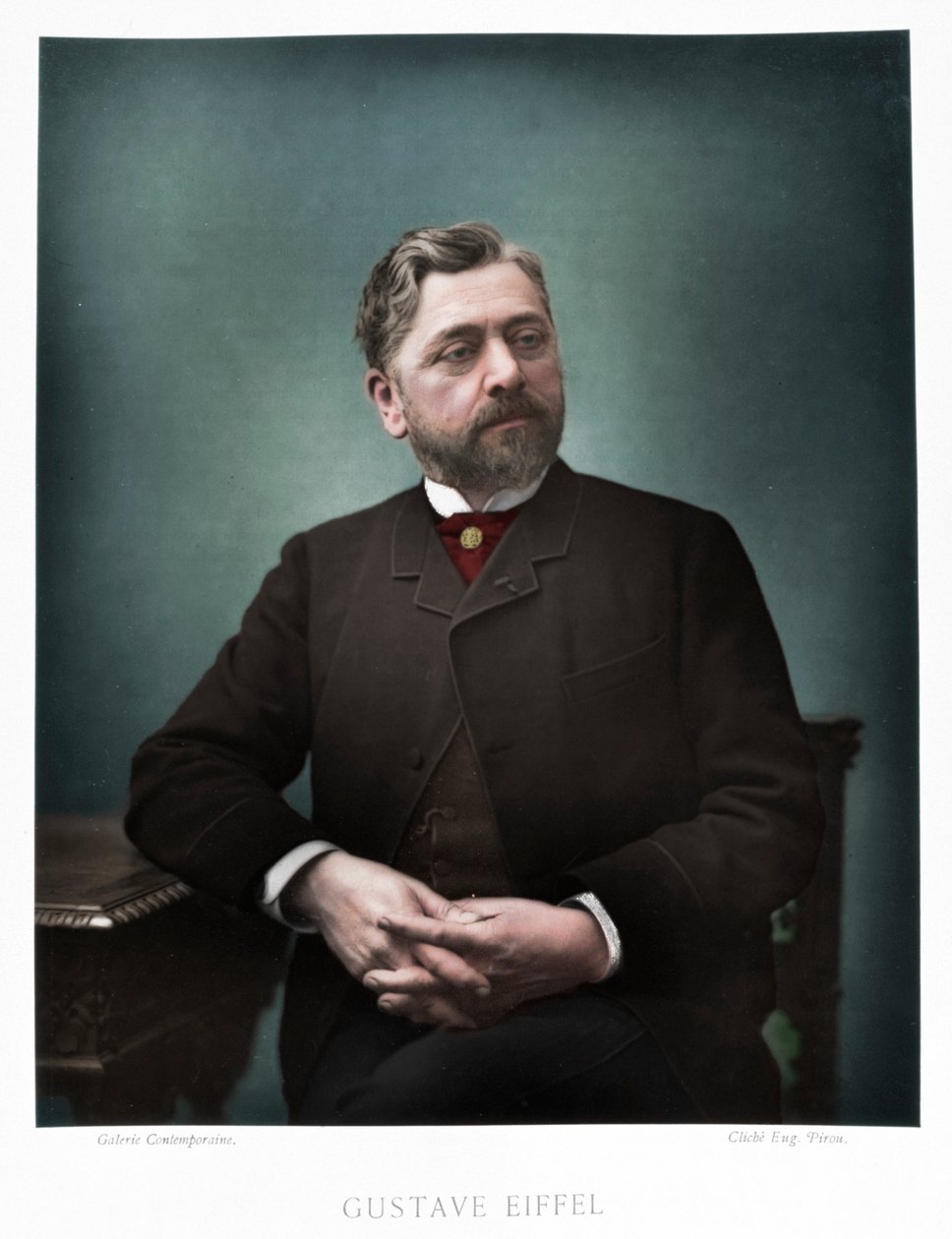 古斯塔夫·埃菲尔（Gustave Eiffel），法国工程师，1880年 作者 尤金·皮鲁（Eugene Pirou）