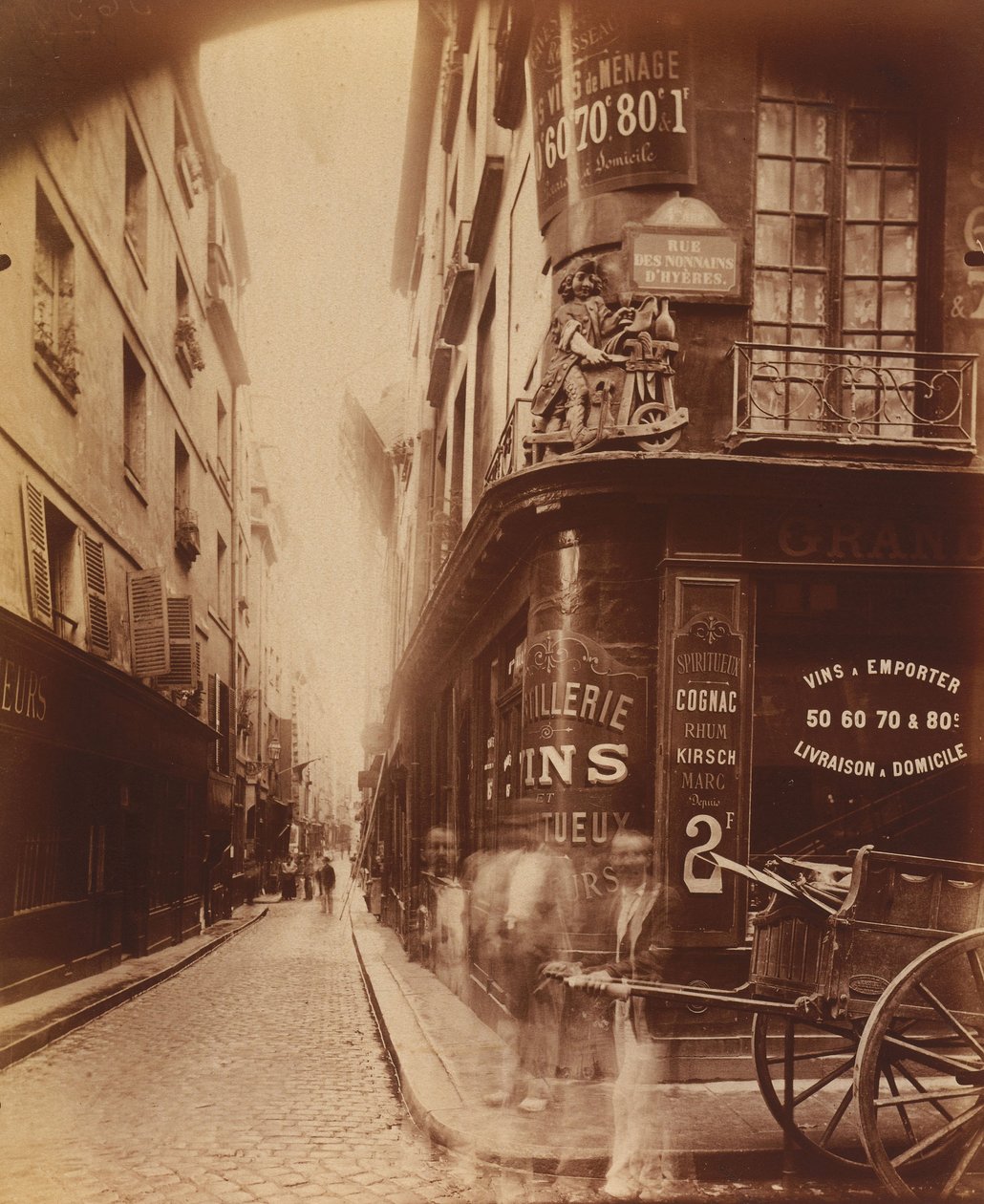 Rue desNonnainsdHyères 作者 欧仁·阿格特