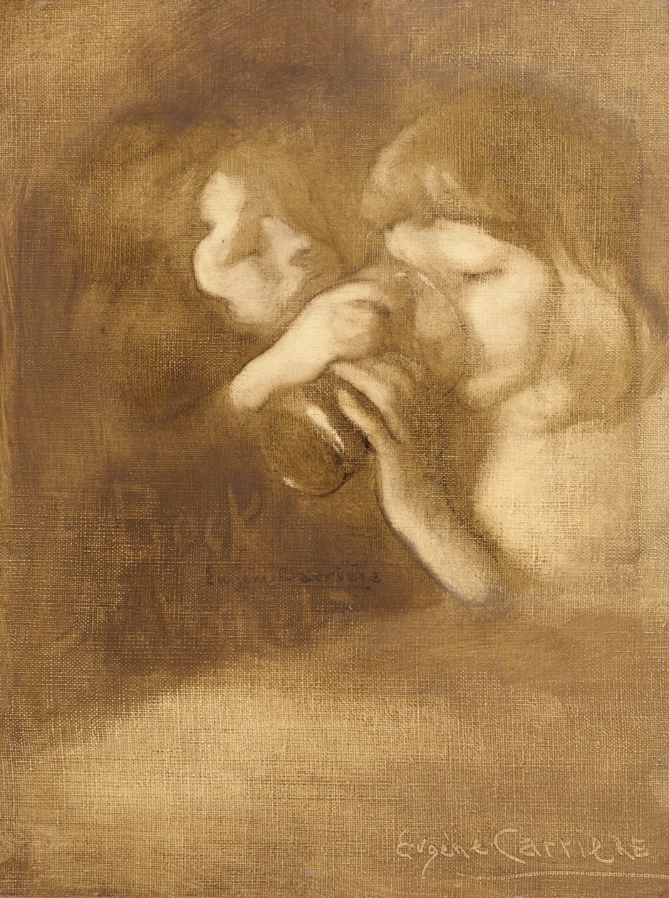 Vernet咖啡厅的啤酒杯 作者 欧仁·卡里尔（EugèneCarrière）