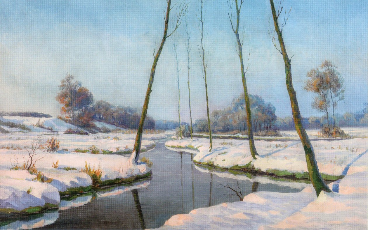 雪域景观 作者 欧仁·穆塞特（EugèneMousset）