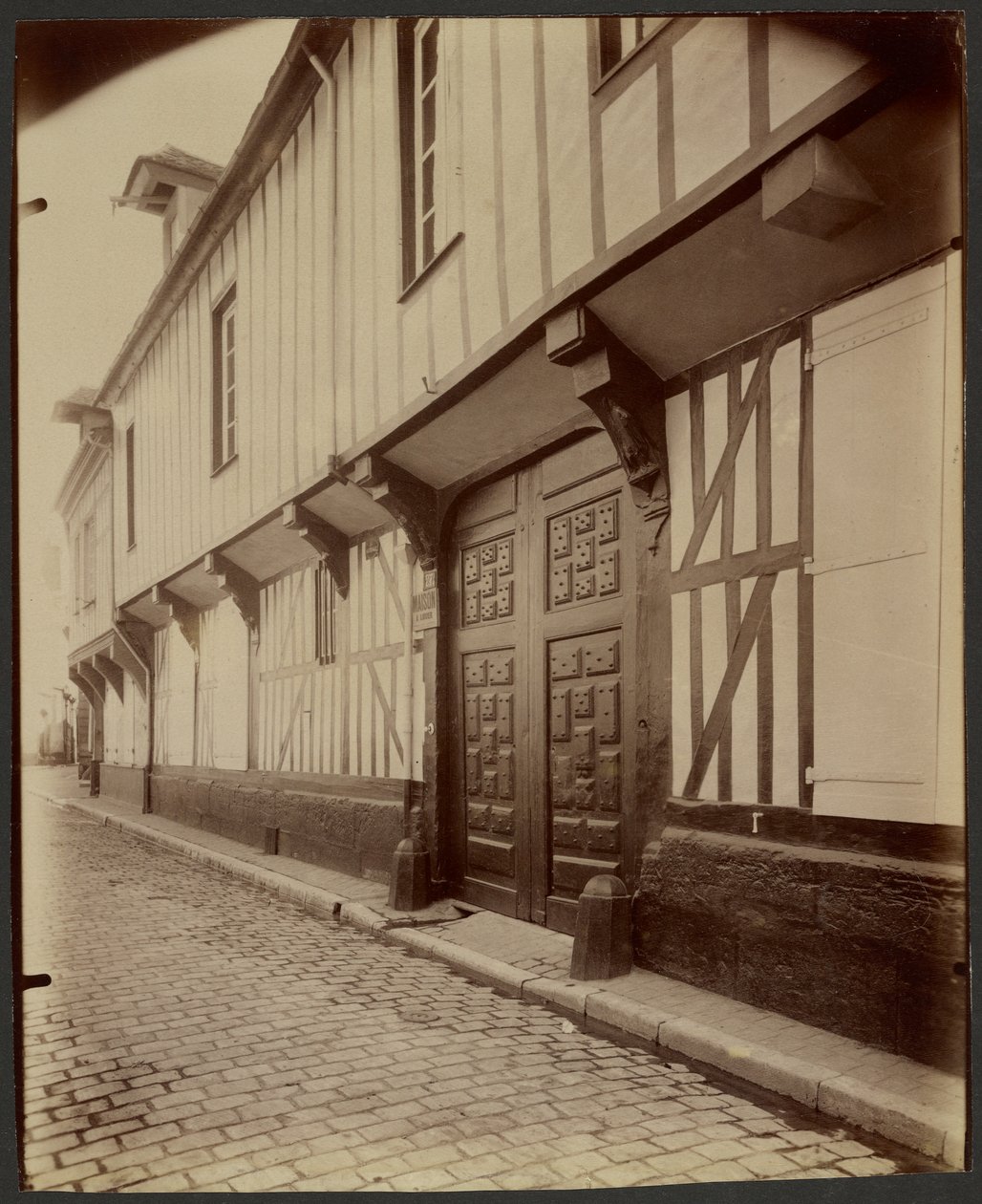 博韦, House, 27 Rue Pantaléon. 作者 欧仁·阿格特
